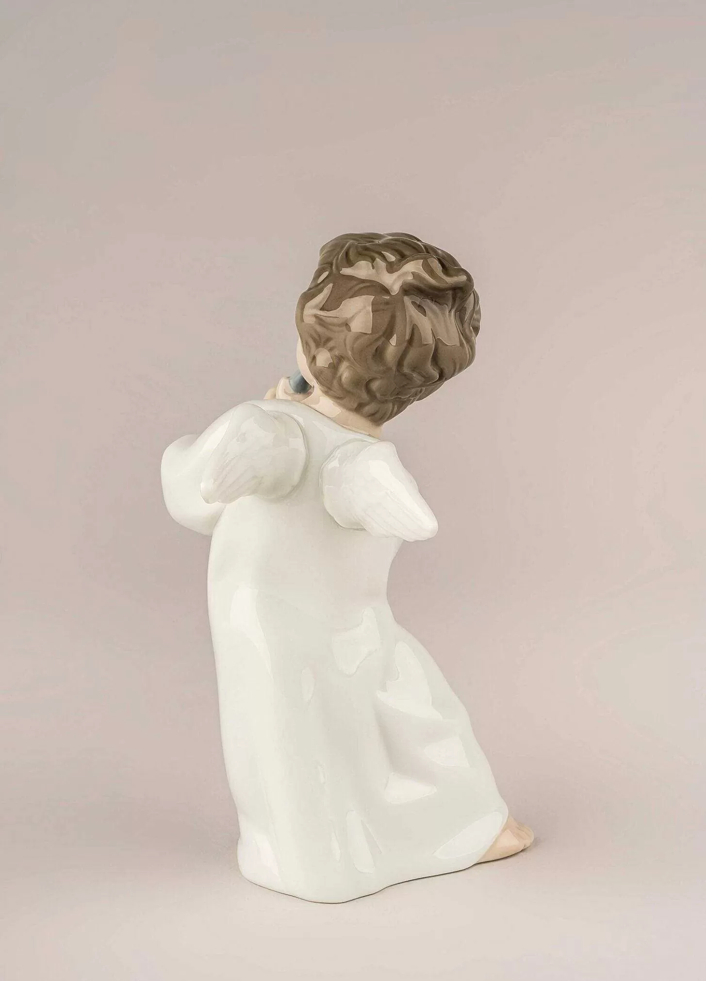 Lladró Angel With Flute Figurine^ Gifts