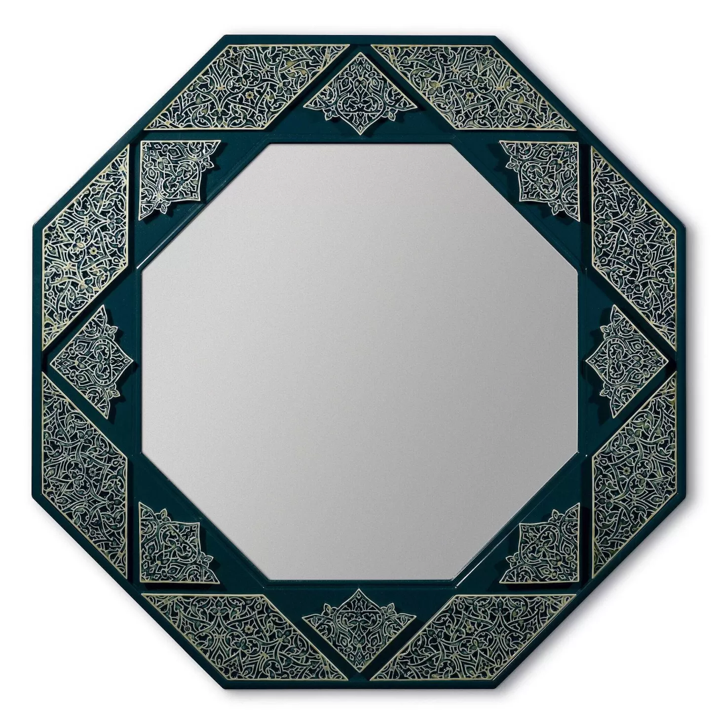 Lladró Arabesque Eight Sided Wall Mirror^ Mirrors