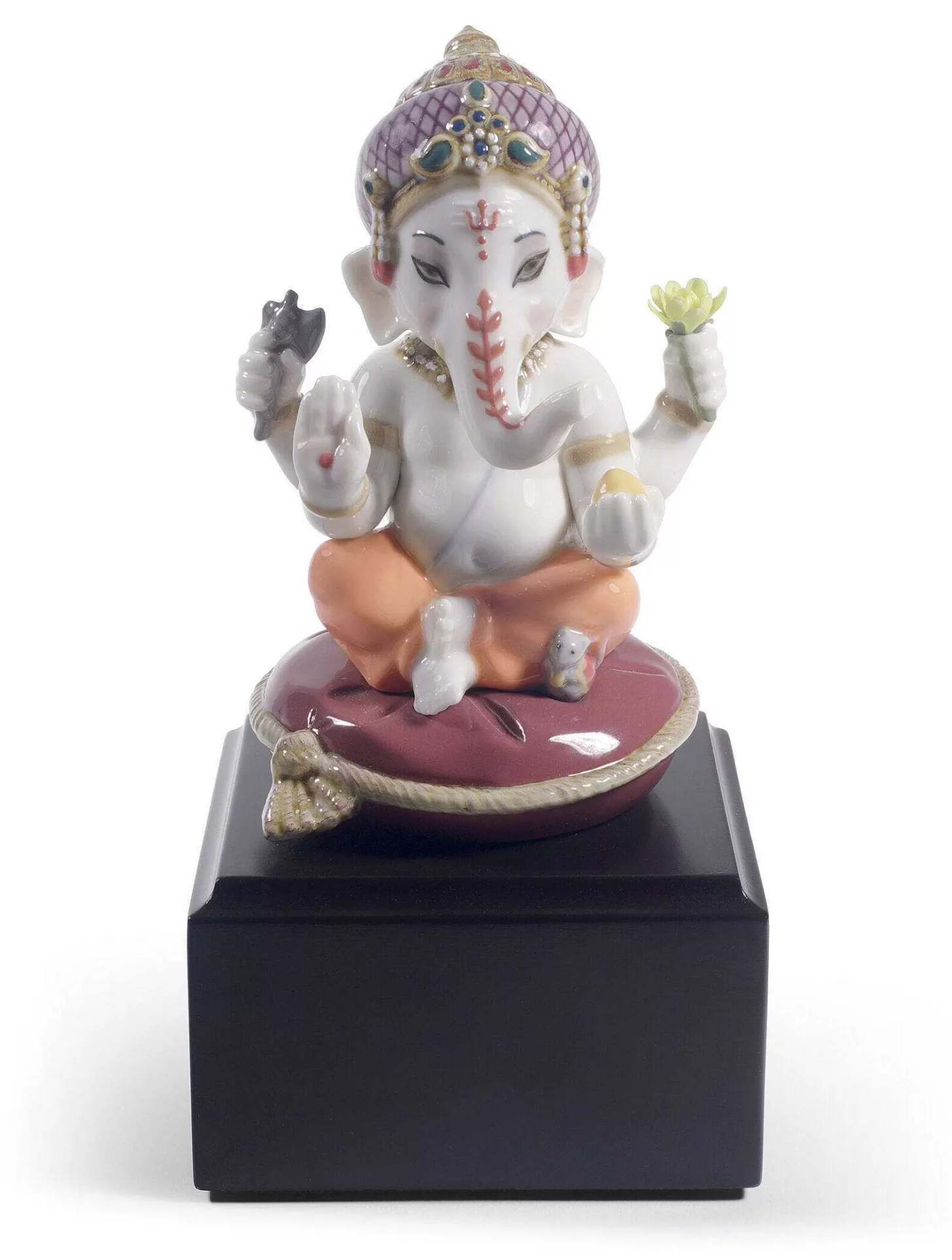 Lladró Bal Ganesha Figurine^ Hinduism