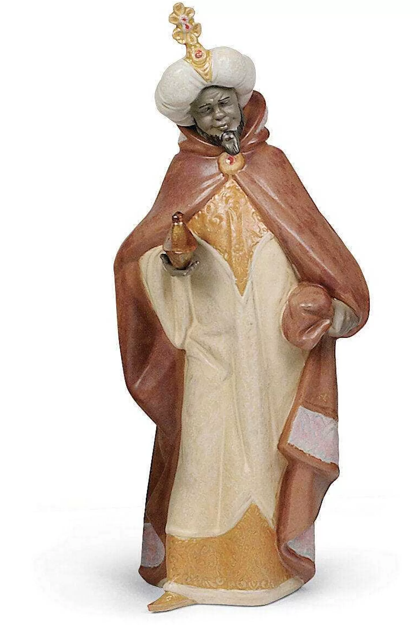 Lladró Balthasar Nativity Figurine. Gres^ Christianity