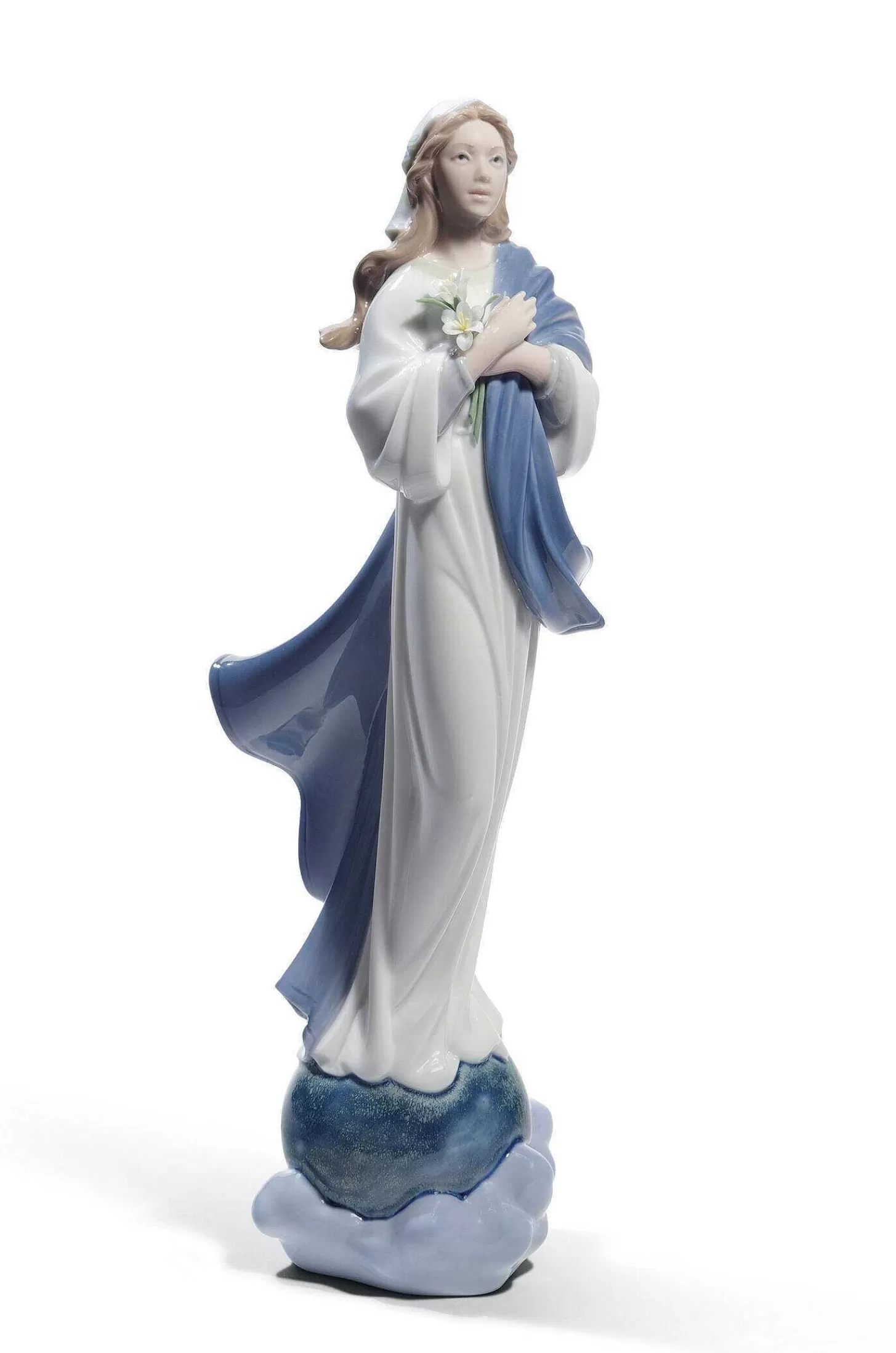 Lladró Blessed Virgin Mary Figurine^ Gifts