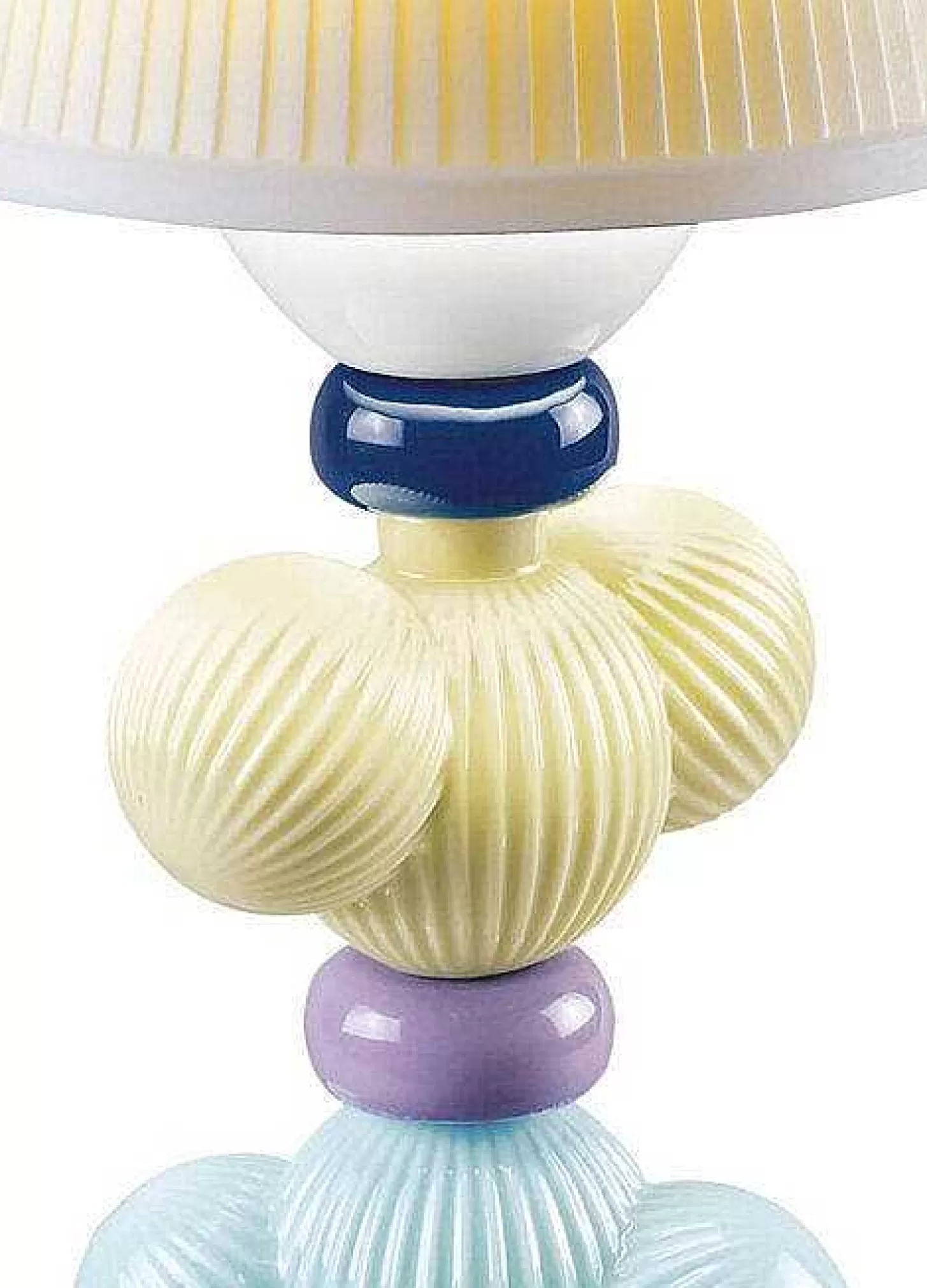 Lladró Cactus Firefly Table Lamp. Yellow And Blue^ Lighting