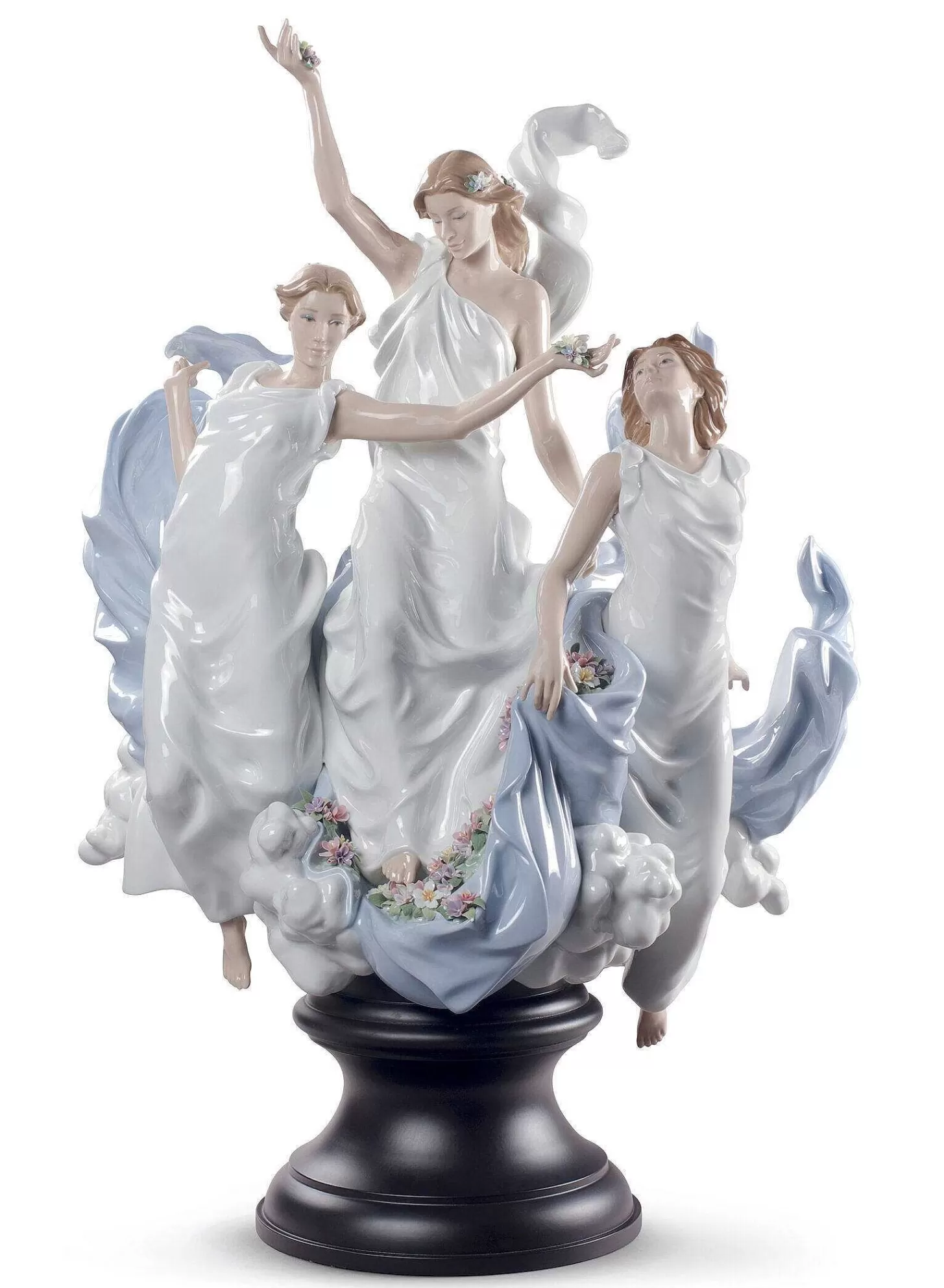 Lladró Celebration Of Spring Women Sculpture. Limited Edition^ Women