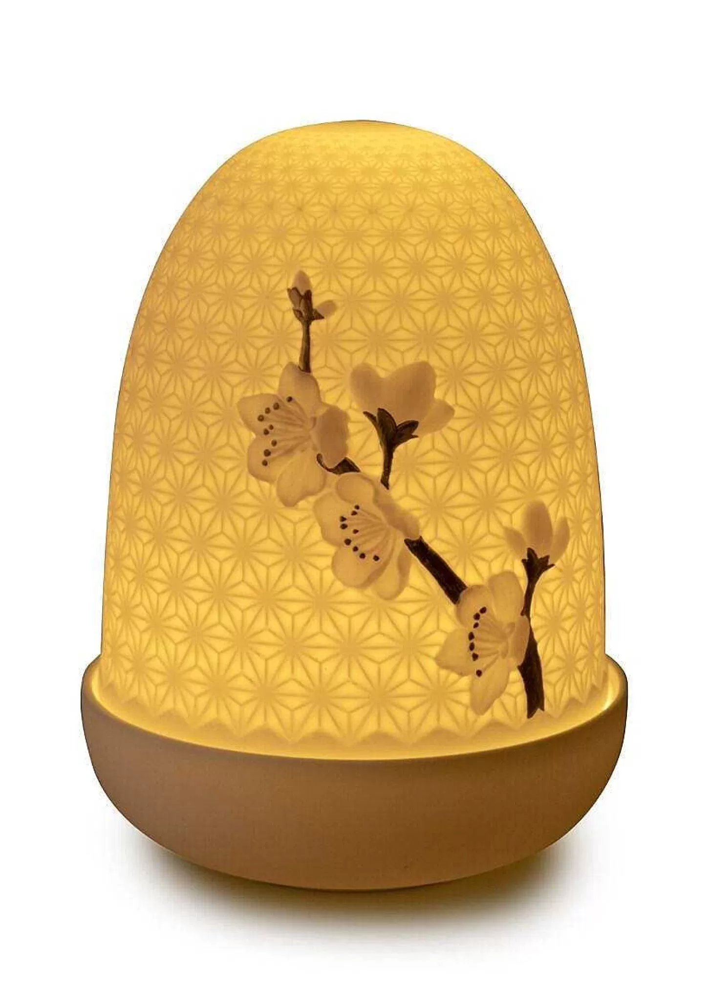 Lladró Cherry Blossoms Dome Table Lamp^ Light & Scent