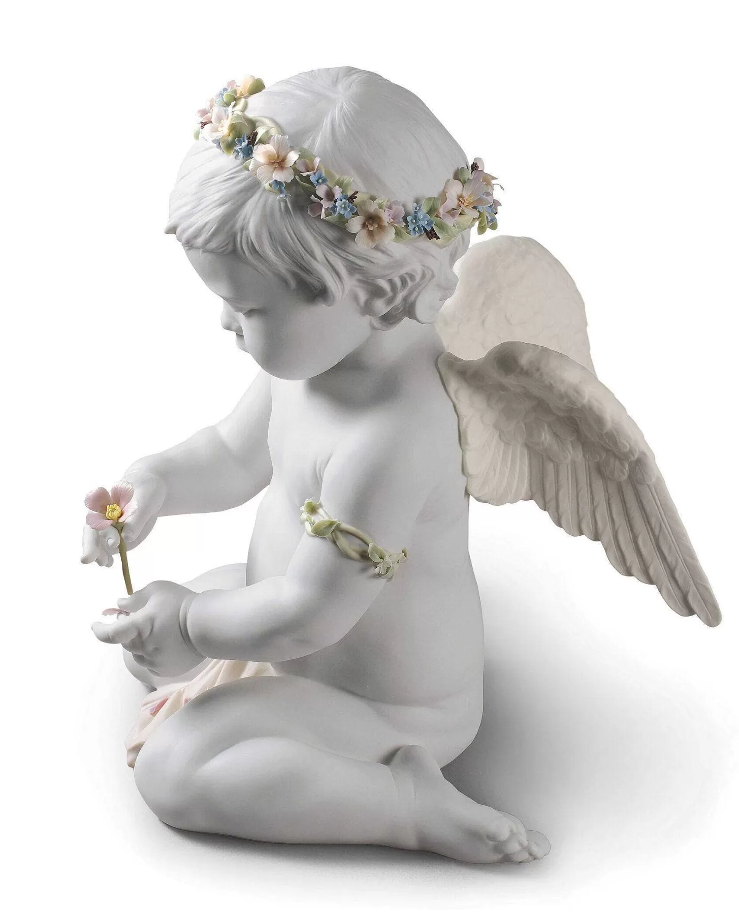 Lladró Cherub Of Our Love Angel Figurine. Limited Edition^ Christianity