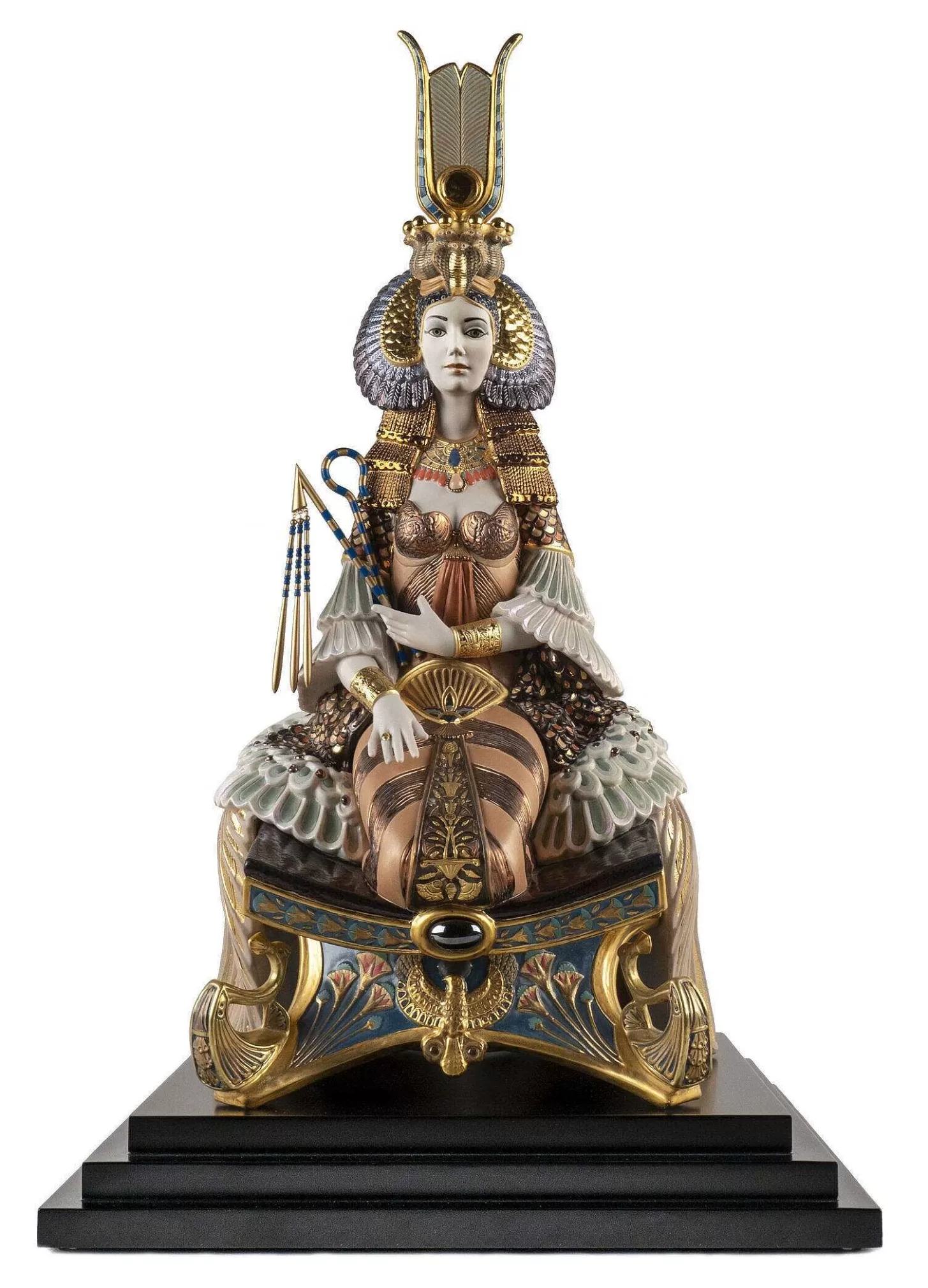 Lladró Cleopatra Sculpture. Limited Edition^ High Porcelain