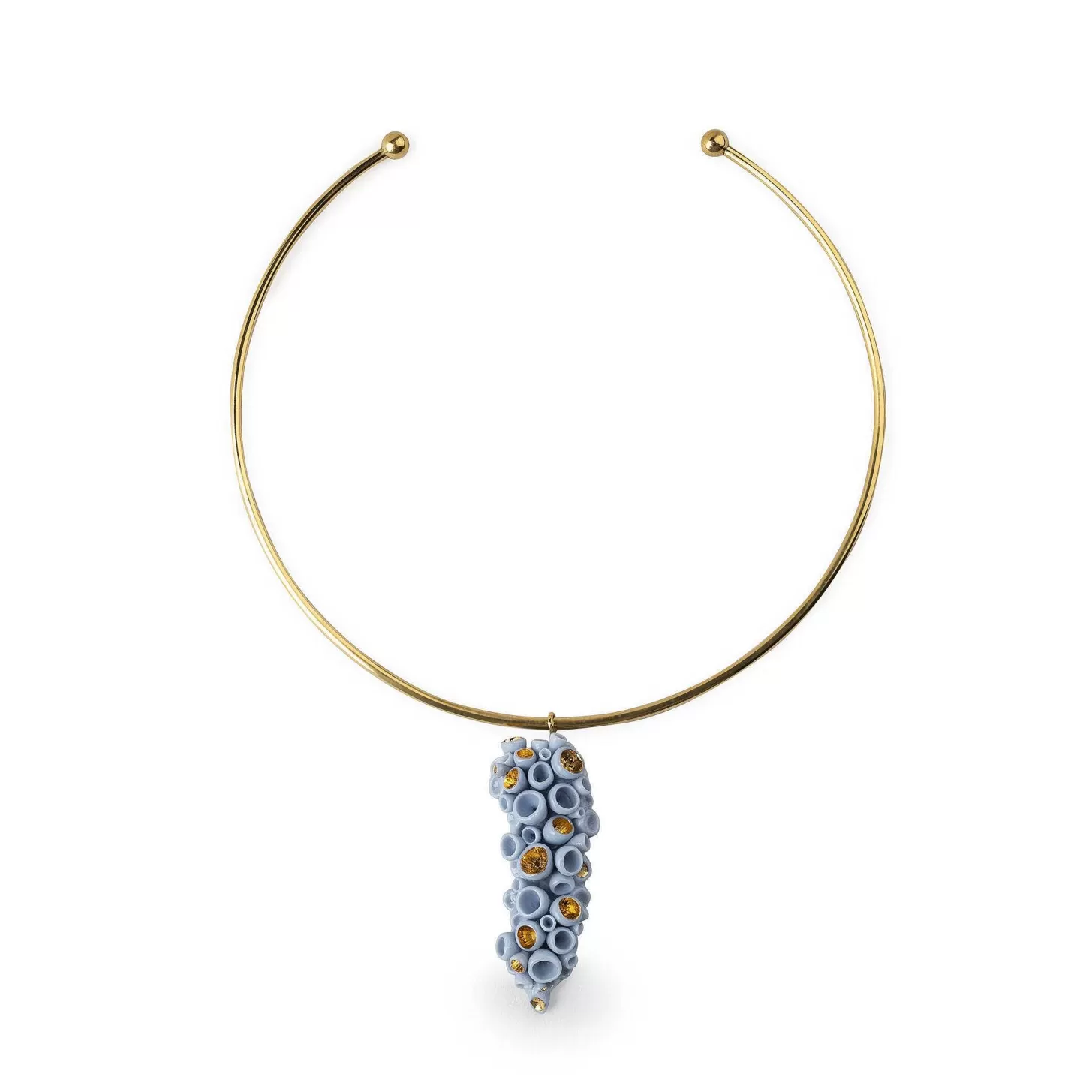 Lladró Coral Blue Reef Necklace^ Jewelry