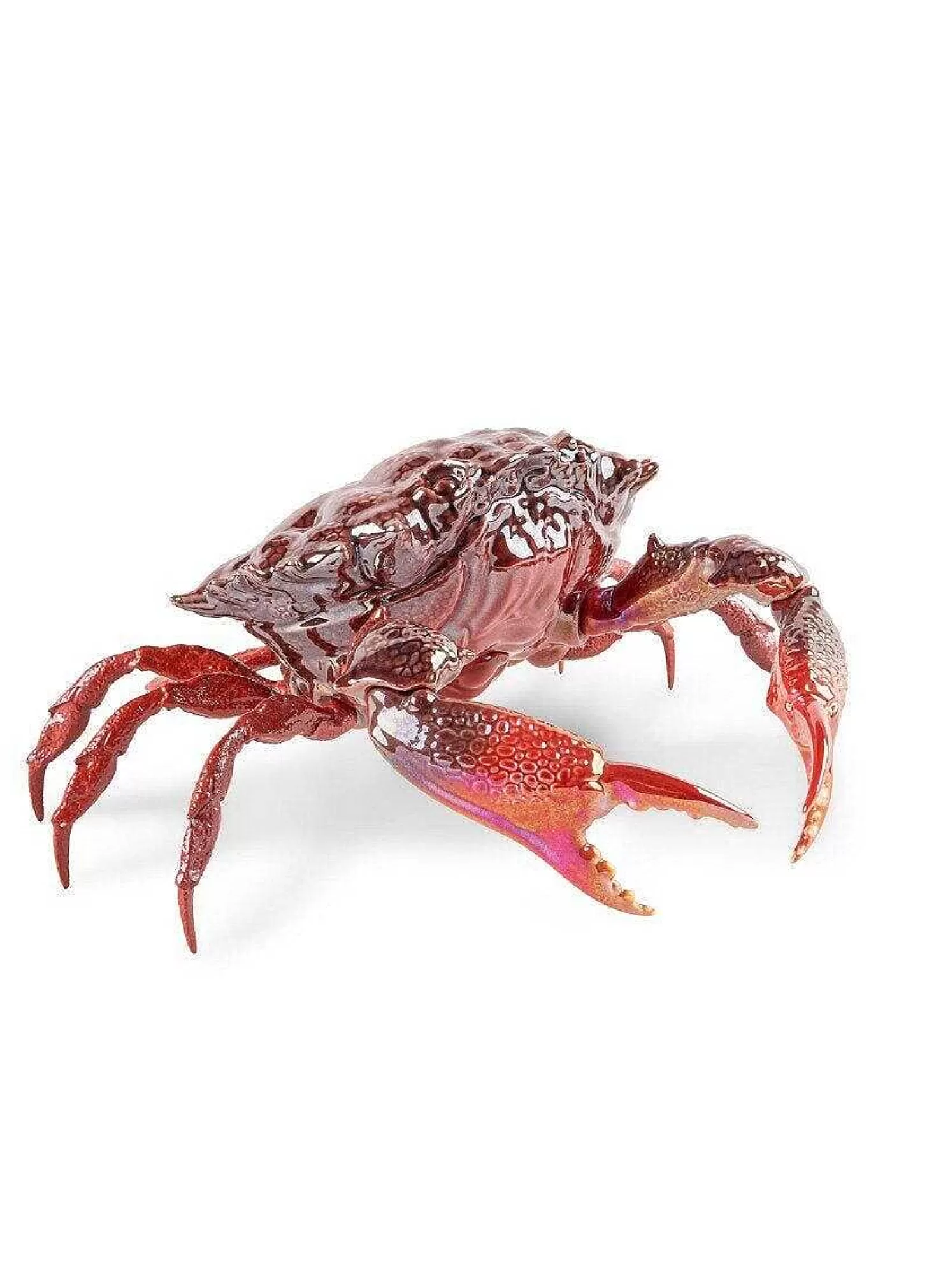 Lladró Crab Sculpture. Red^ Design