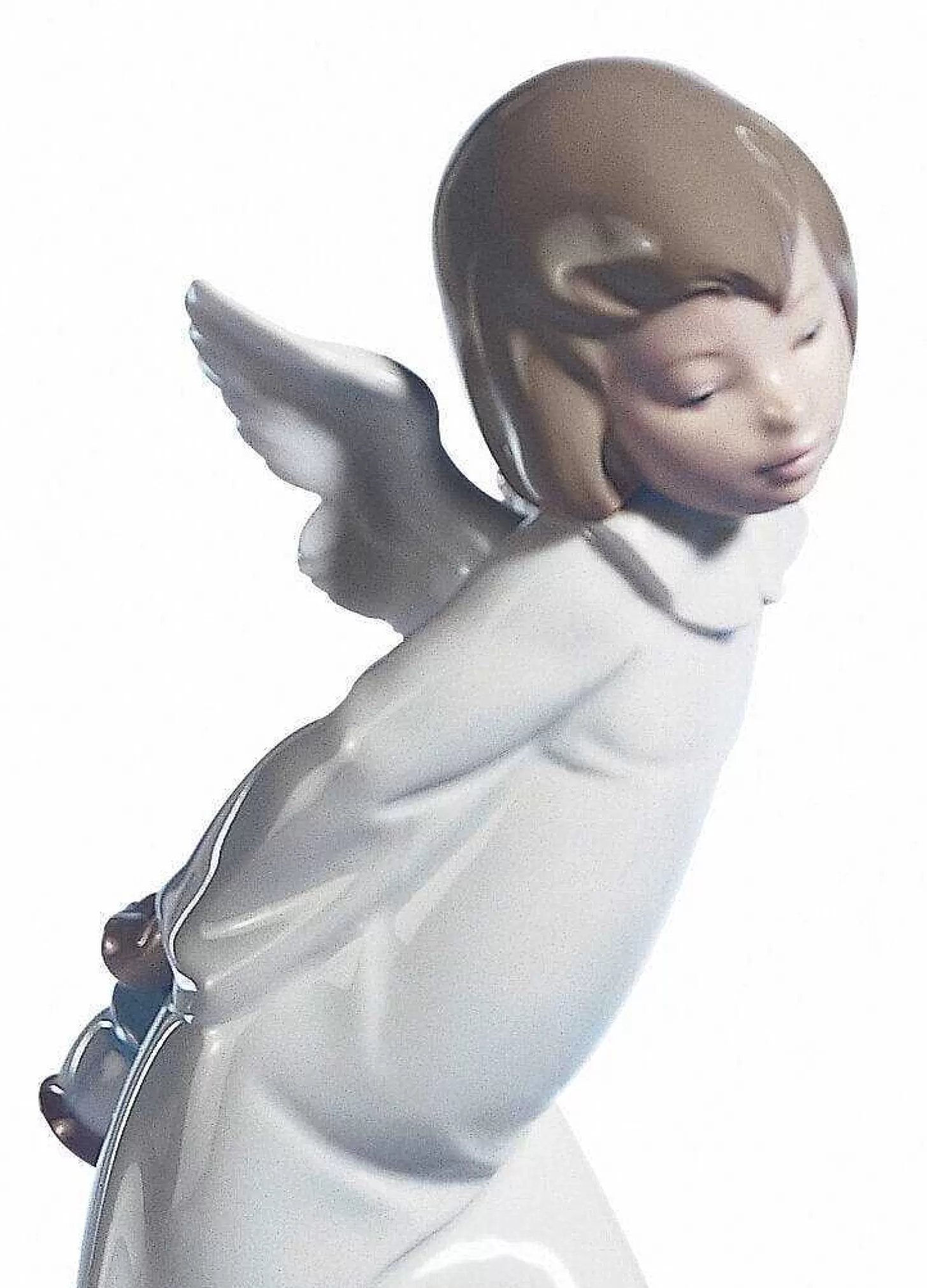 Lladró Curious Angel Figurine^ Angels