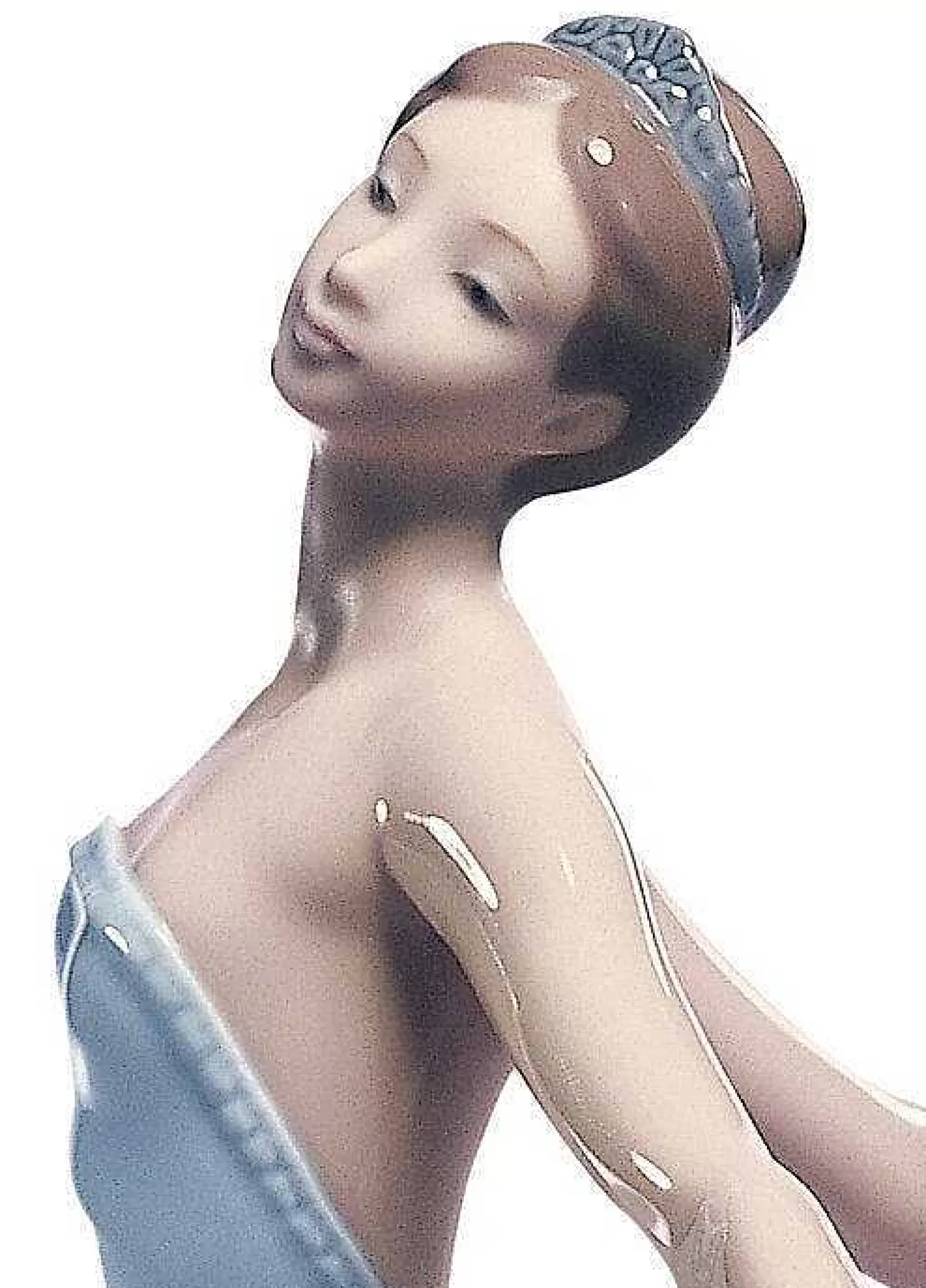 Lladró Dancer Woman Figurine^ Heritage