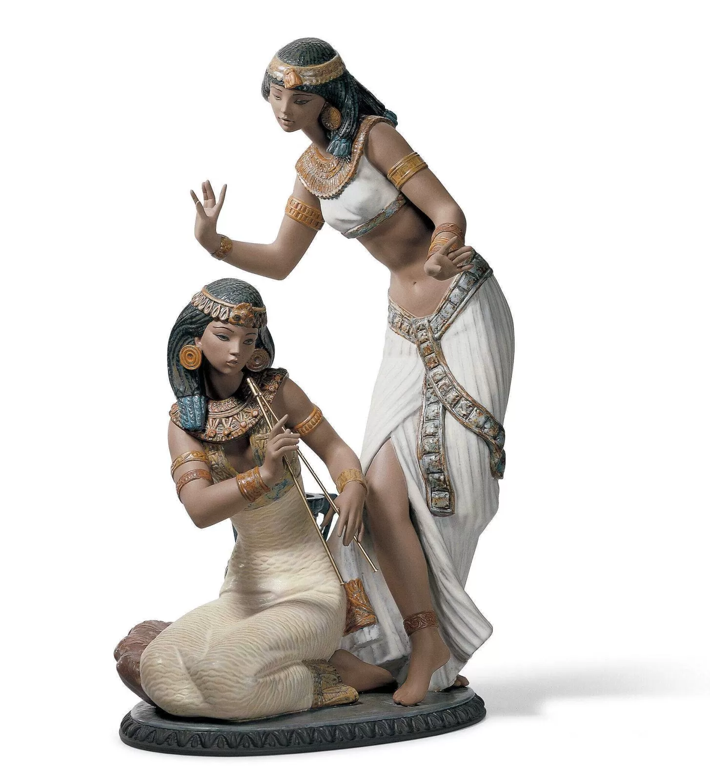 Lladró Dancers From The Nile Figurine^ Women
