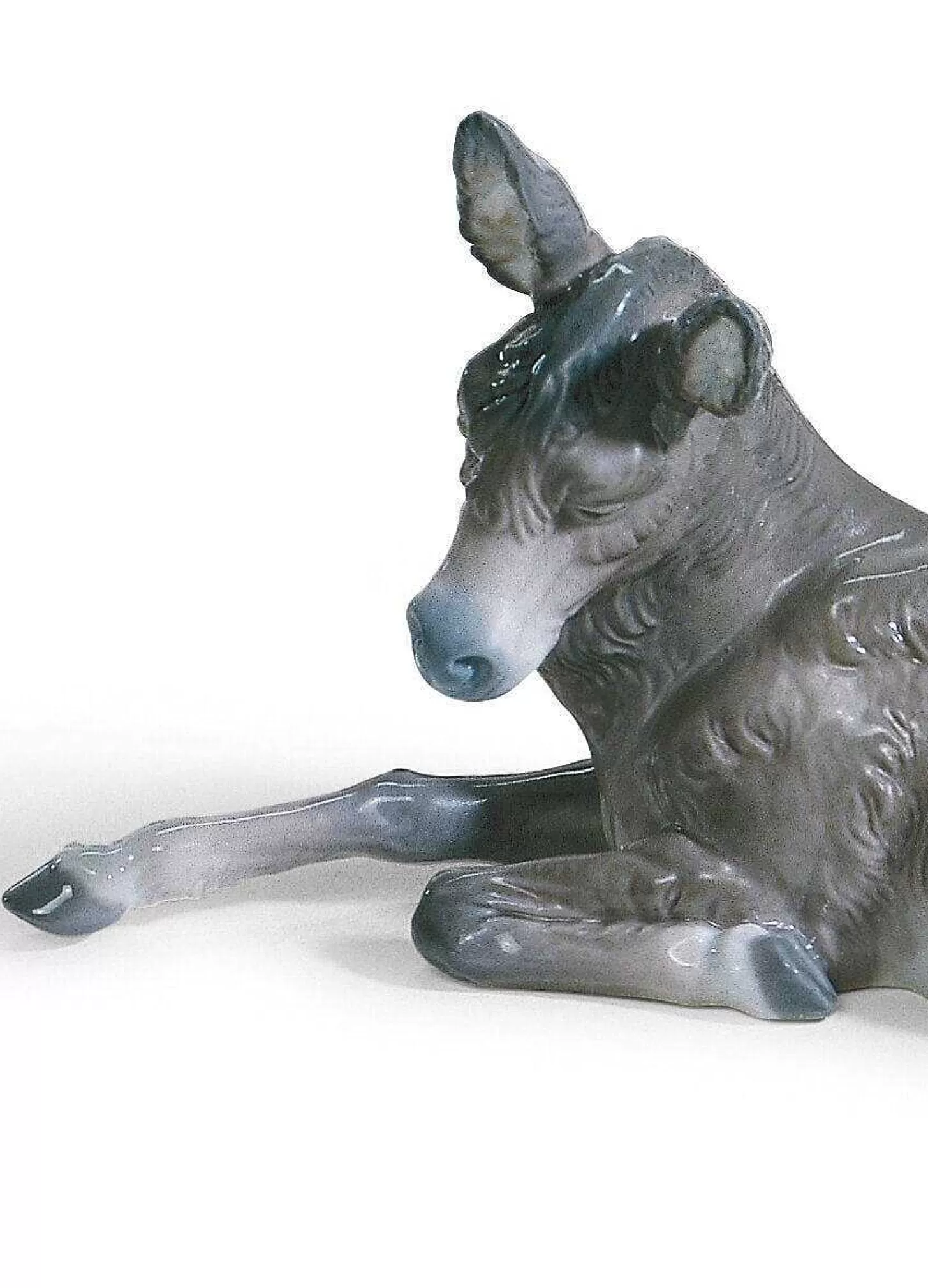 Lladró Donkey Nativity Figurine-Ii^ Christianity