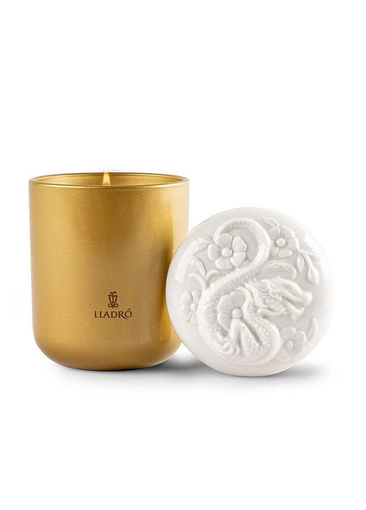 Lladró Dragon Candle - Redwood Fire^ Gifts