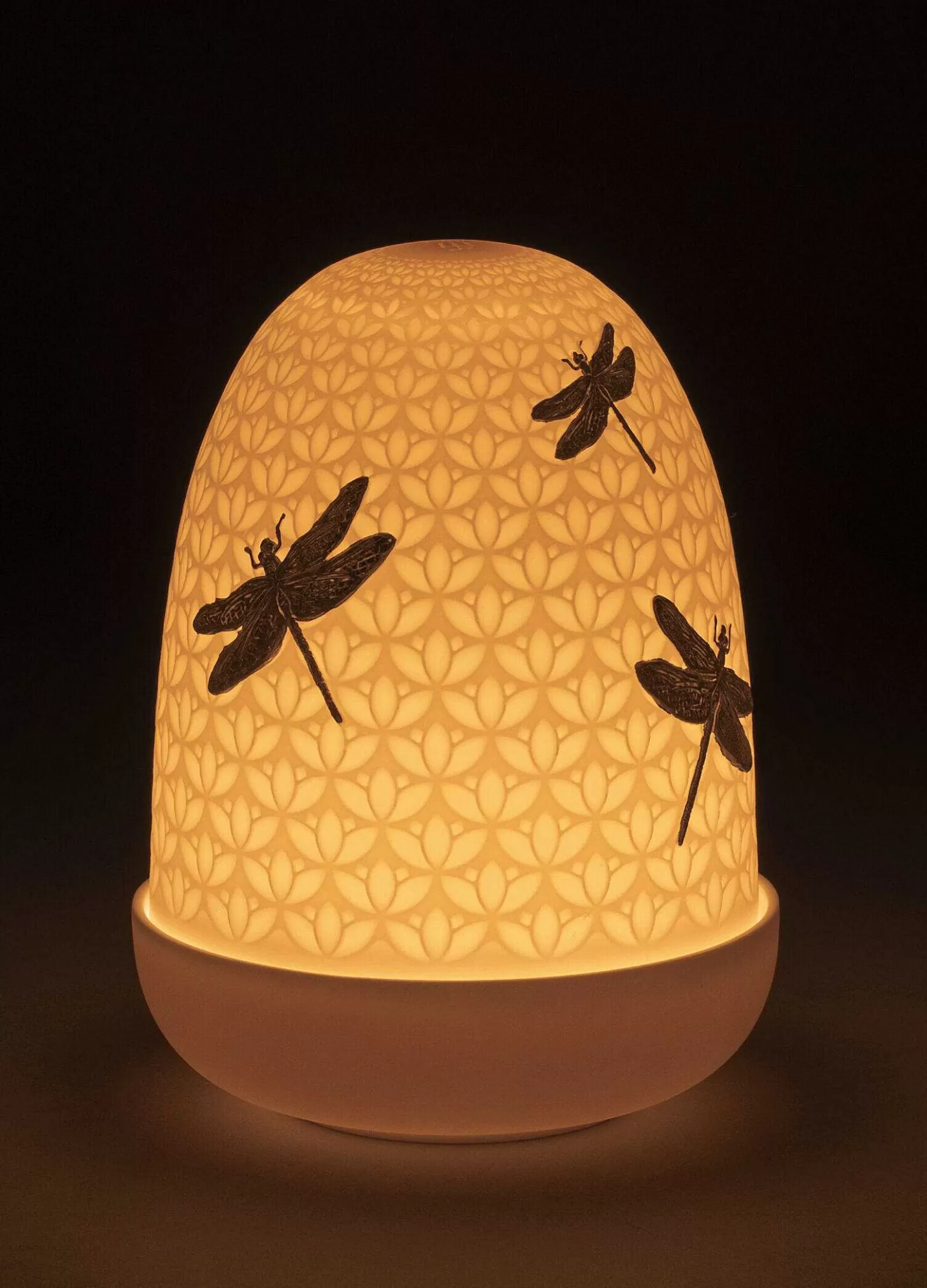 Lladró Dragonflies Dome Table Lamp^ Lighting