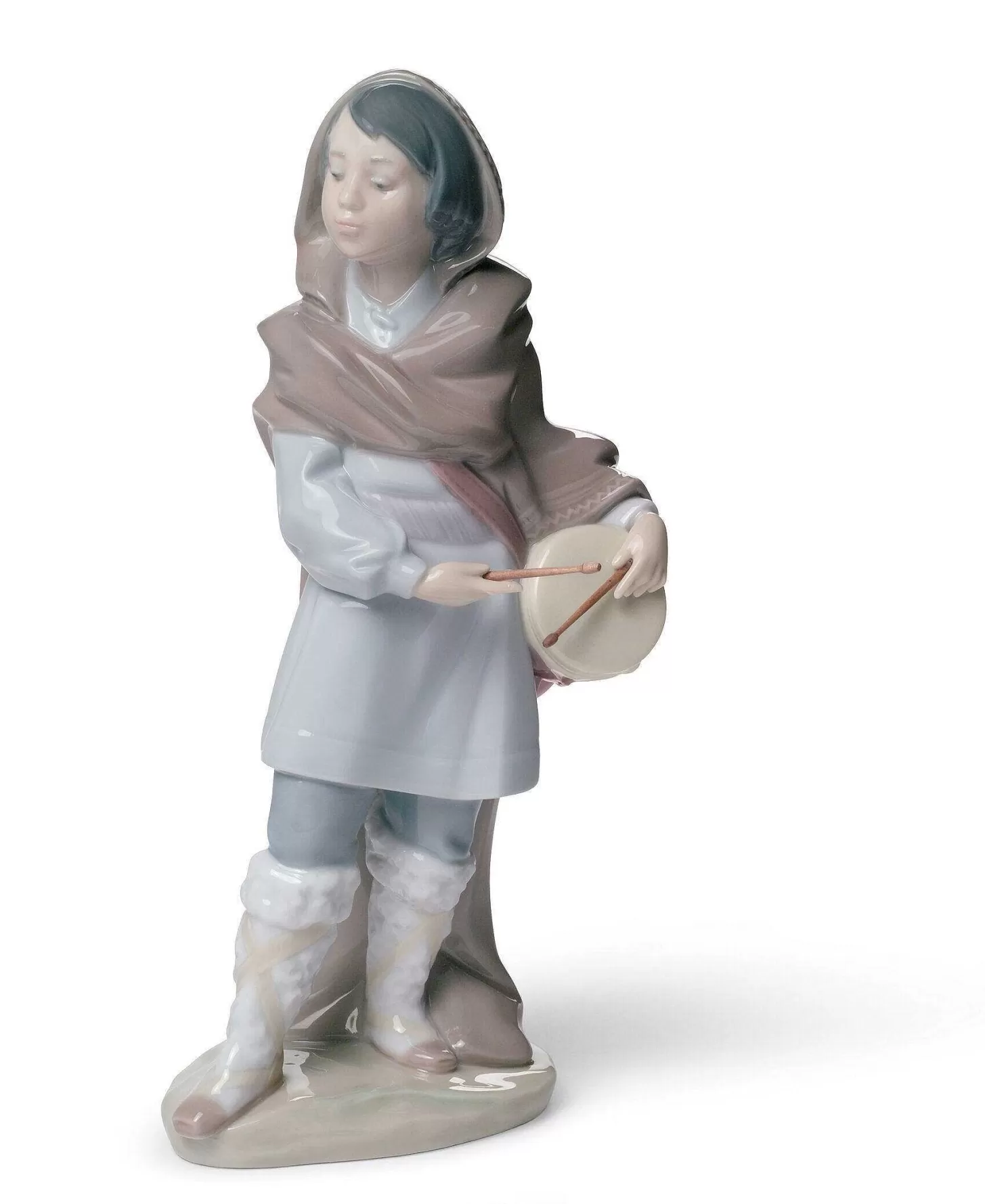 Lladró Drummer Boy Nativity Figurine^ Christianity