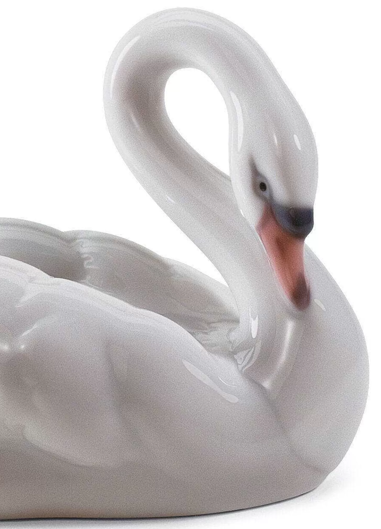 Lladró Elegant Swan Figurine^ Animals
