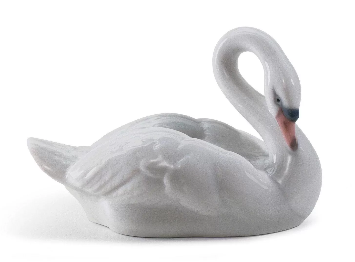 Lladró Elegant Swan Figurine^ Animals