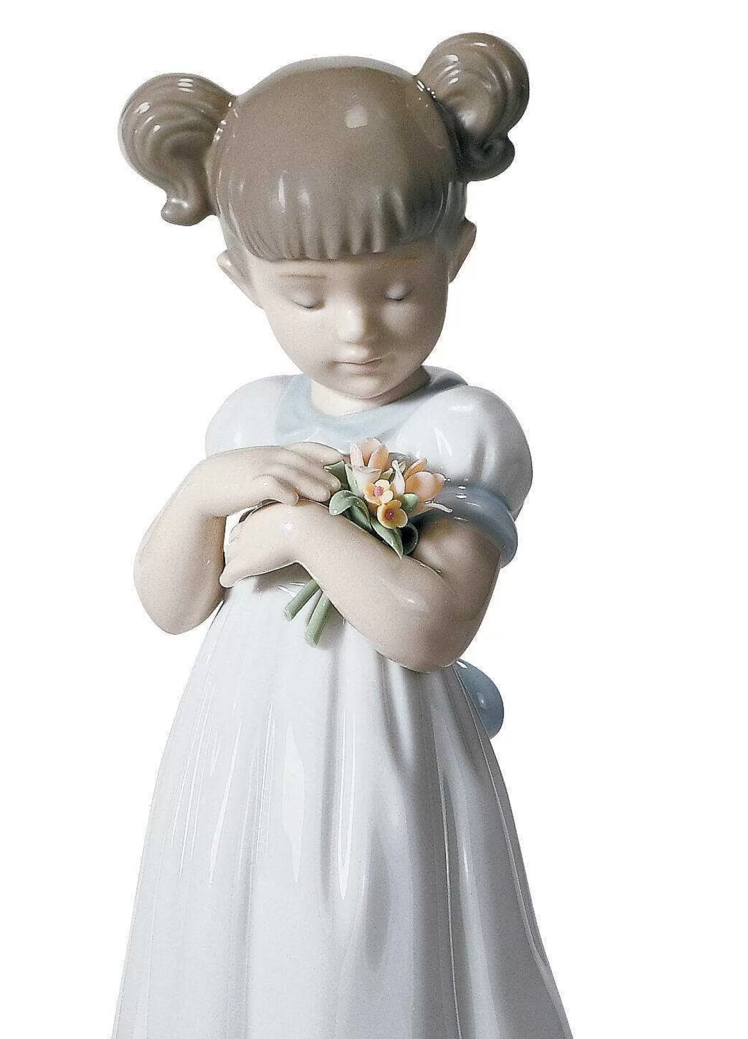 Lladró Flowers For Mommy Girl Figurine^ Children