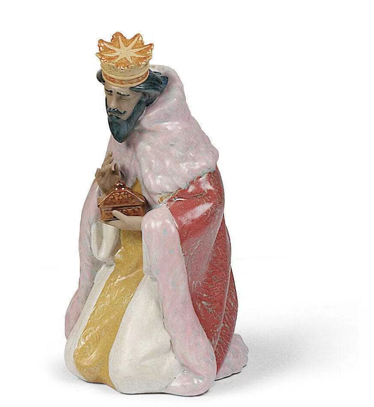 Lladró Gaspar Nativity Figurine. Gres^ Christianity