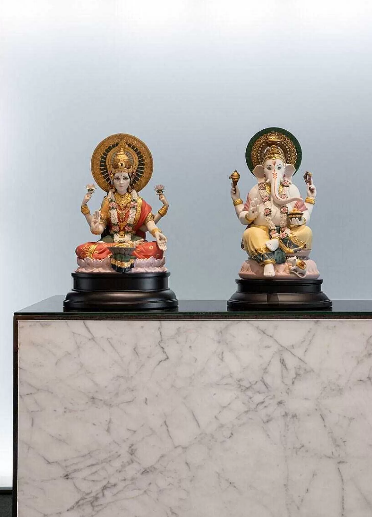 Lladró Goddess Lakshmi Sculpture. Limited Edition^ Hinduism