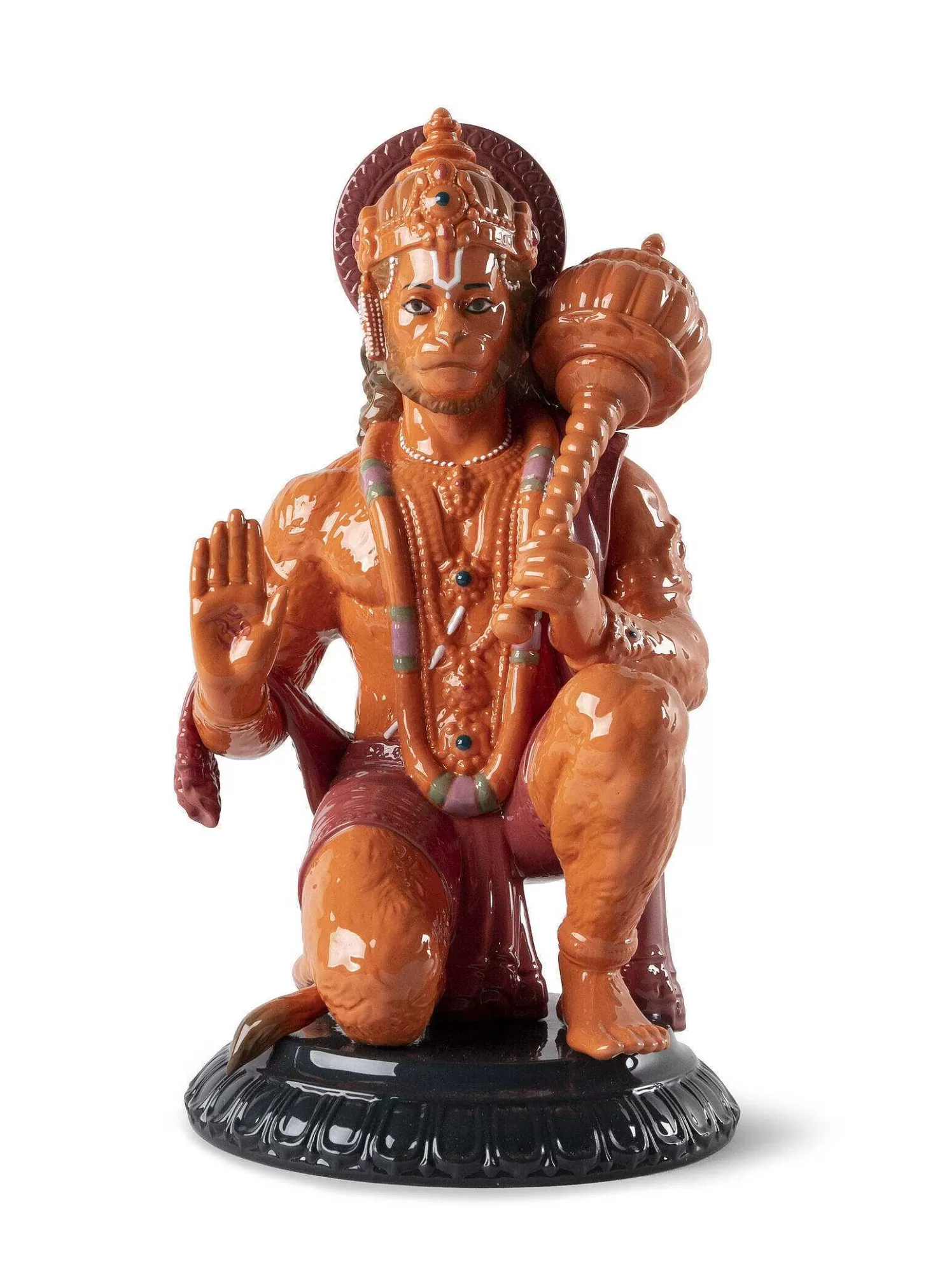 Lladró Hanuman - Orange^ Hinduism