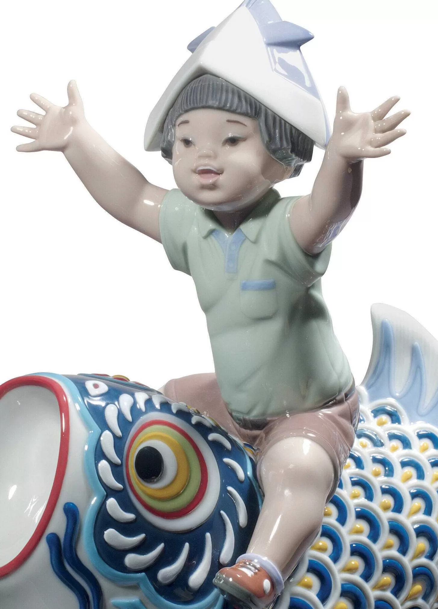 Lladró Happy Boy'S Day Figurine. Limited Edition^ Children