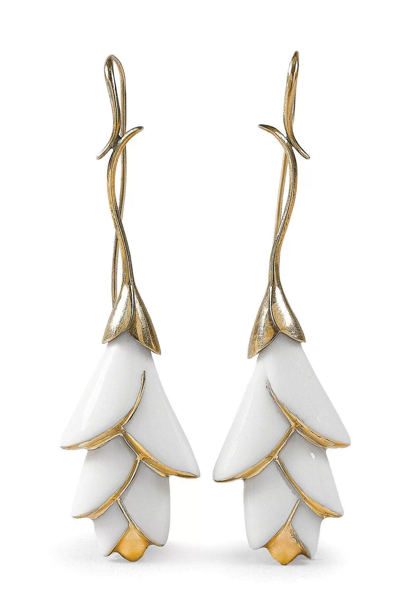 Lladró Heliconia Long Earrings^ Jewelry