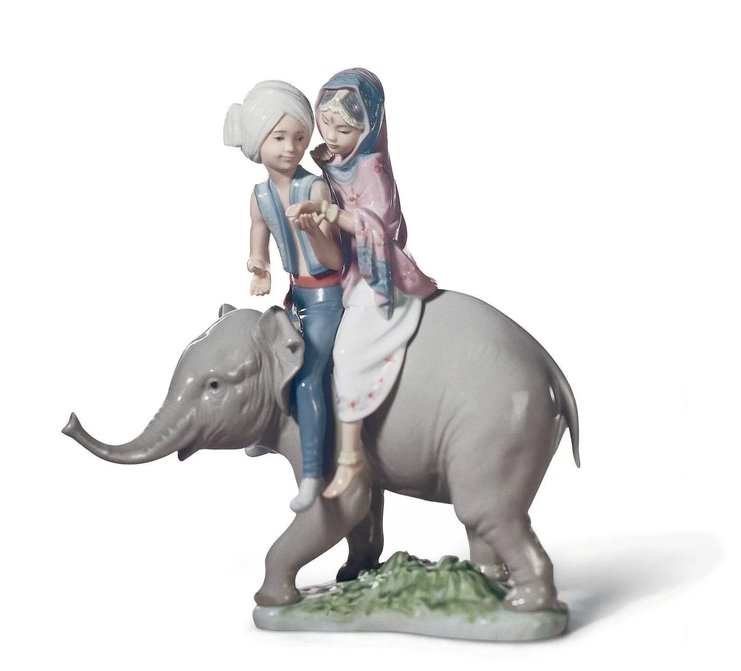 Lladró Hindu Children Figurine^ Hinduism