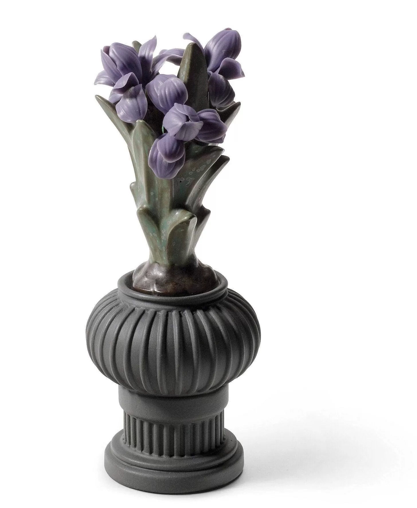 Lladró Iris Flowers Pot For Warrior Boy Figurine^ Sekku