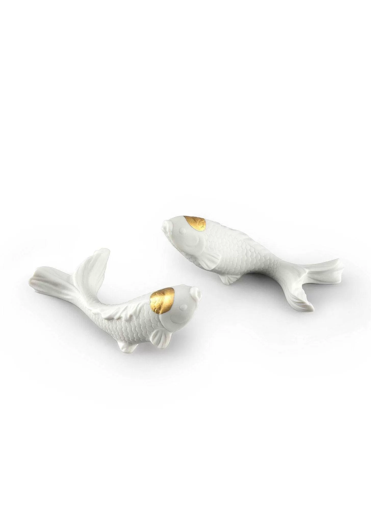 Lladró Koi Accessory. Golden Luster^ Gifts