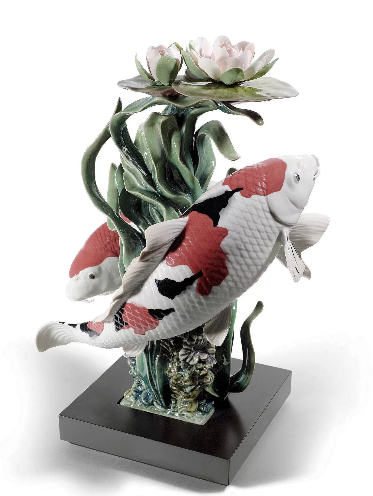 Lladró Koi Fish Sculpture. Limited Edition^ Animals