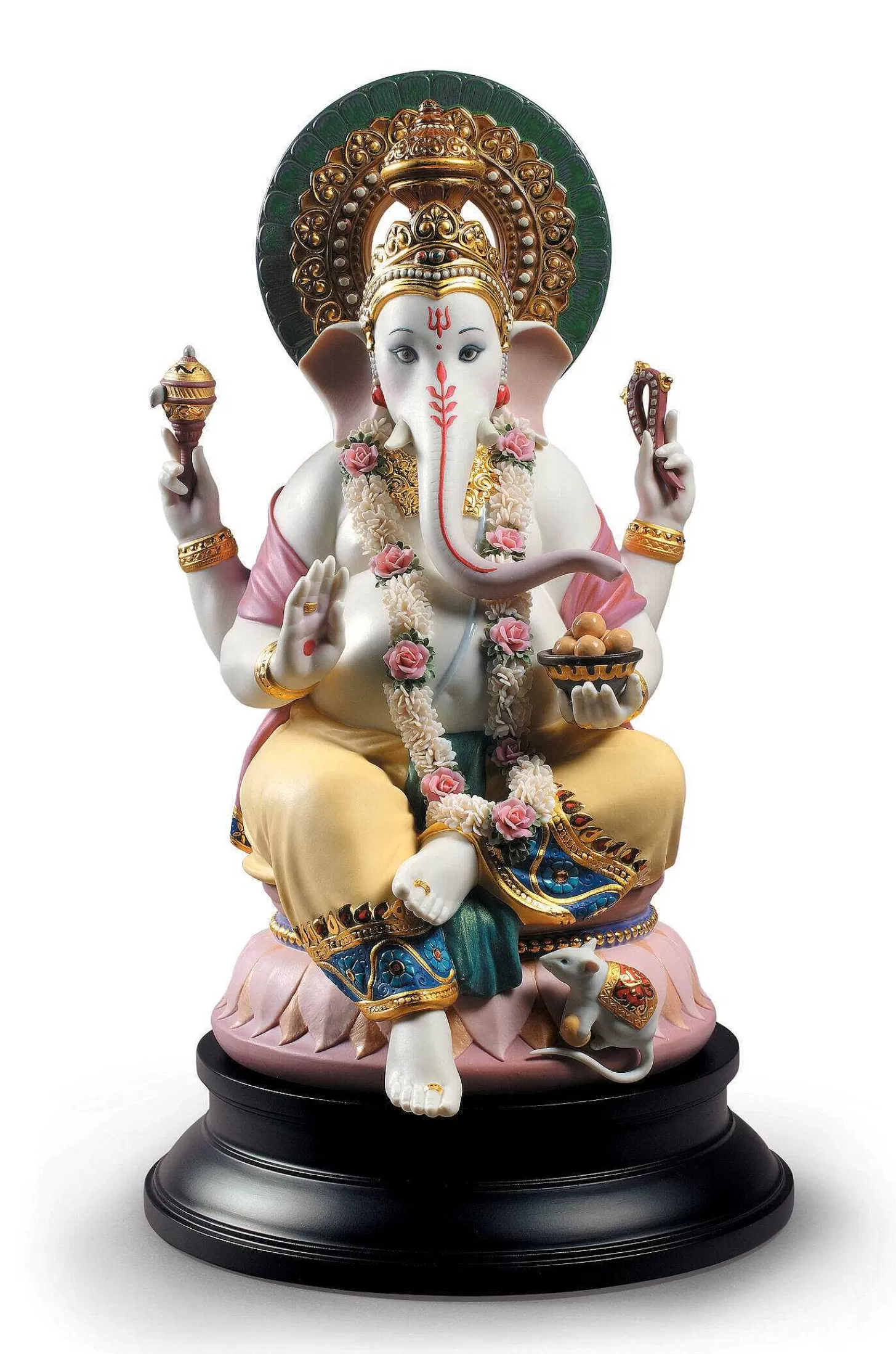 Lladró Lord Ganesha Sculpture. Limited Edition^ Hinduism