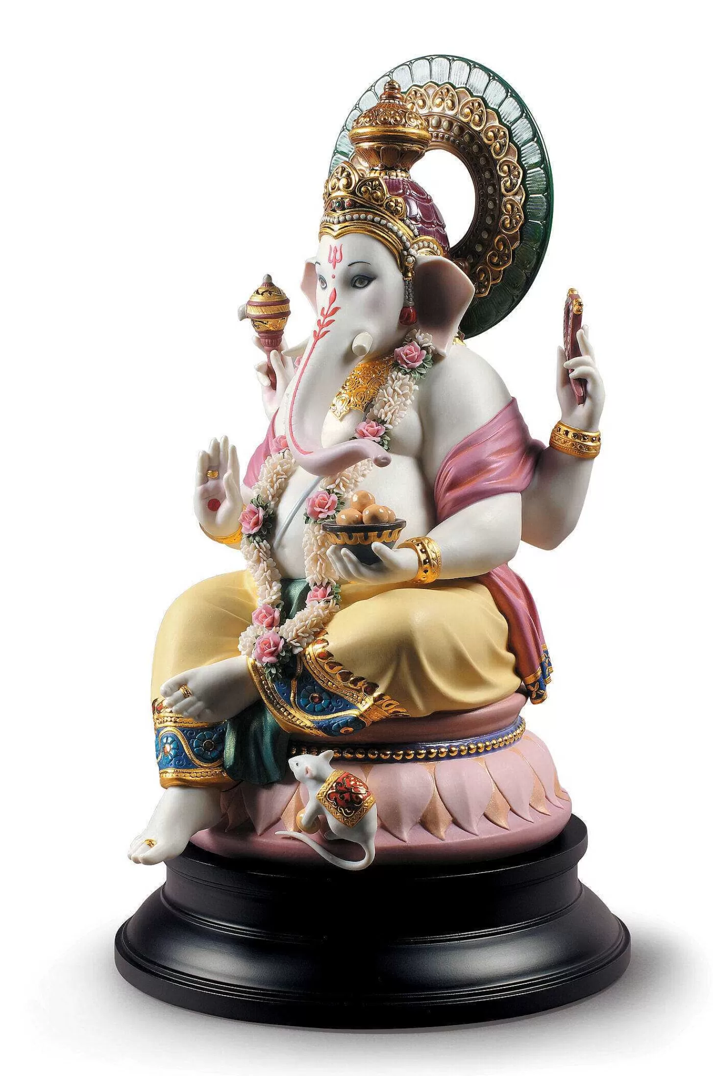 Lladró Lord Ganesha Sculpture. Limited Edition^ Hinduism