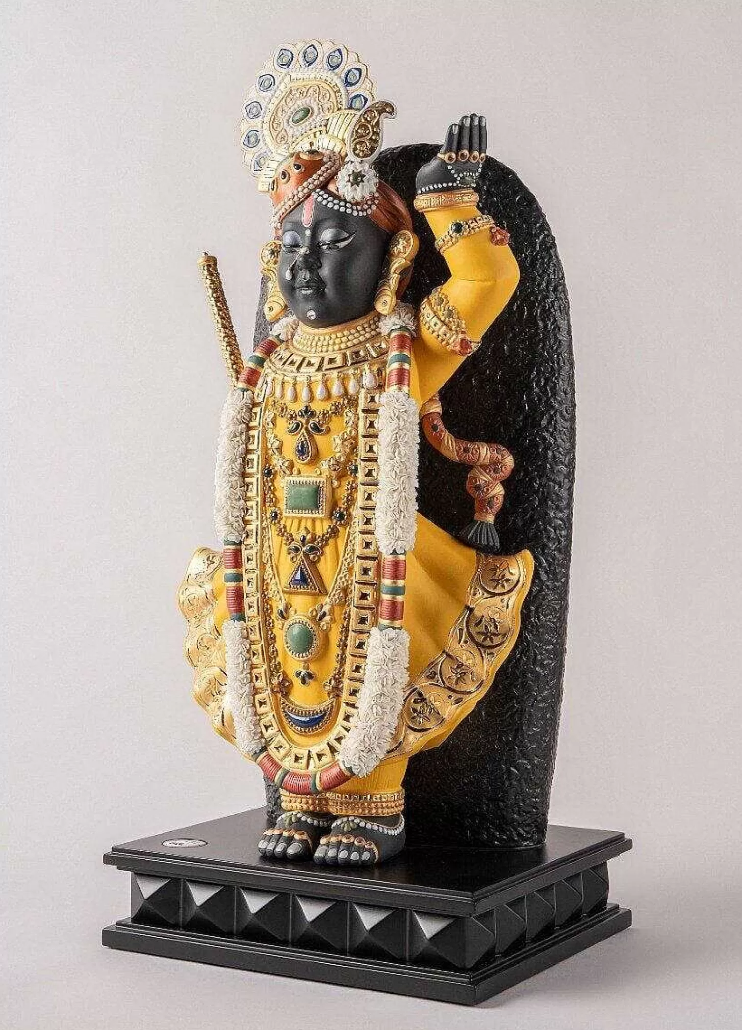 Lladró Lord Shrinathji Sculpture. Limited Edition^ High Porcelain