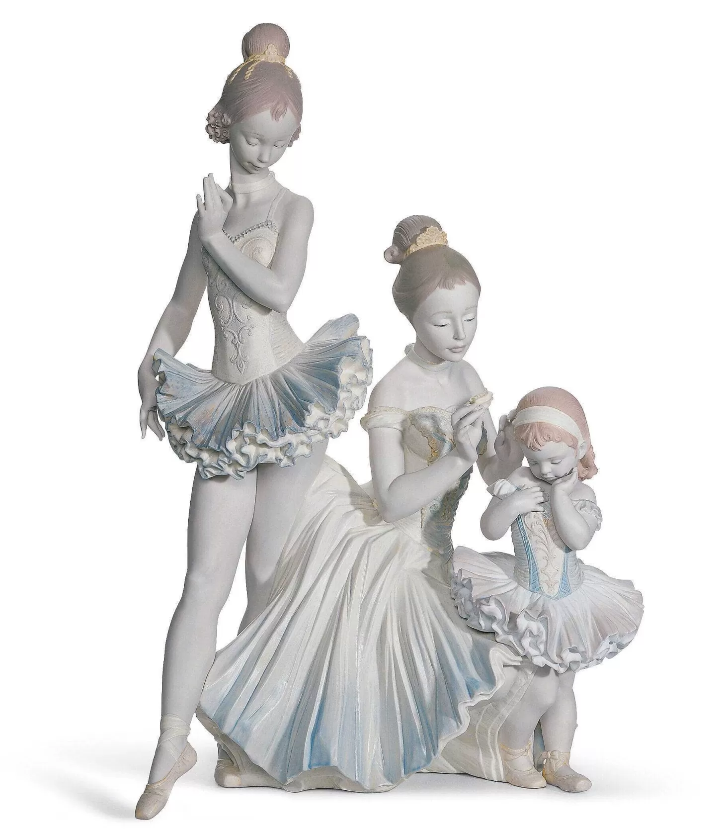 Lladró Love For Ballet Dancers Sculpture. Limited Edition^ Performing Arts