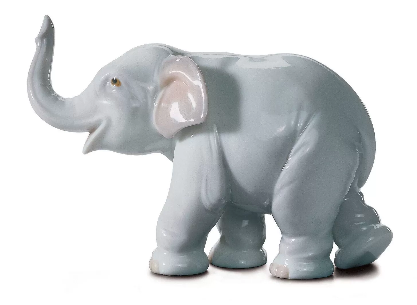 Lladró Lucky Elephant Figurine^ Animals