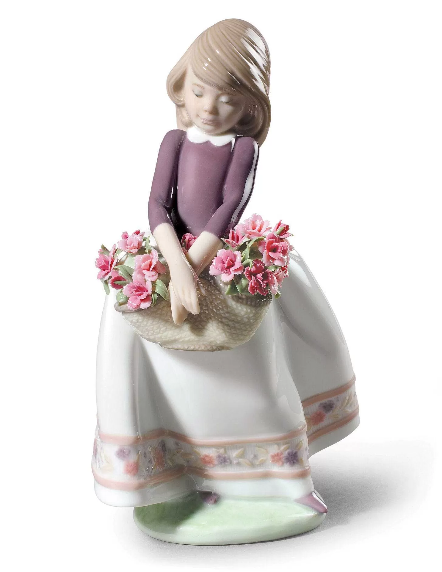 Lladró May Flowers Girl Figurine. Special Version^ Children