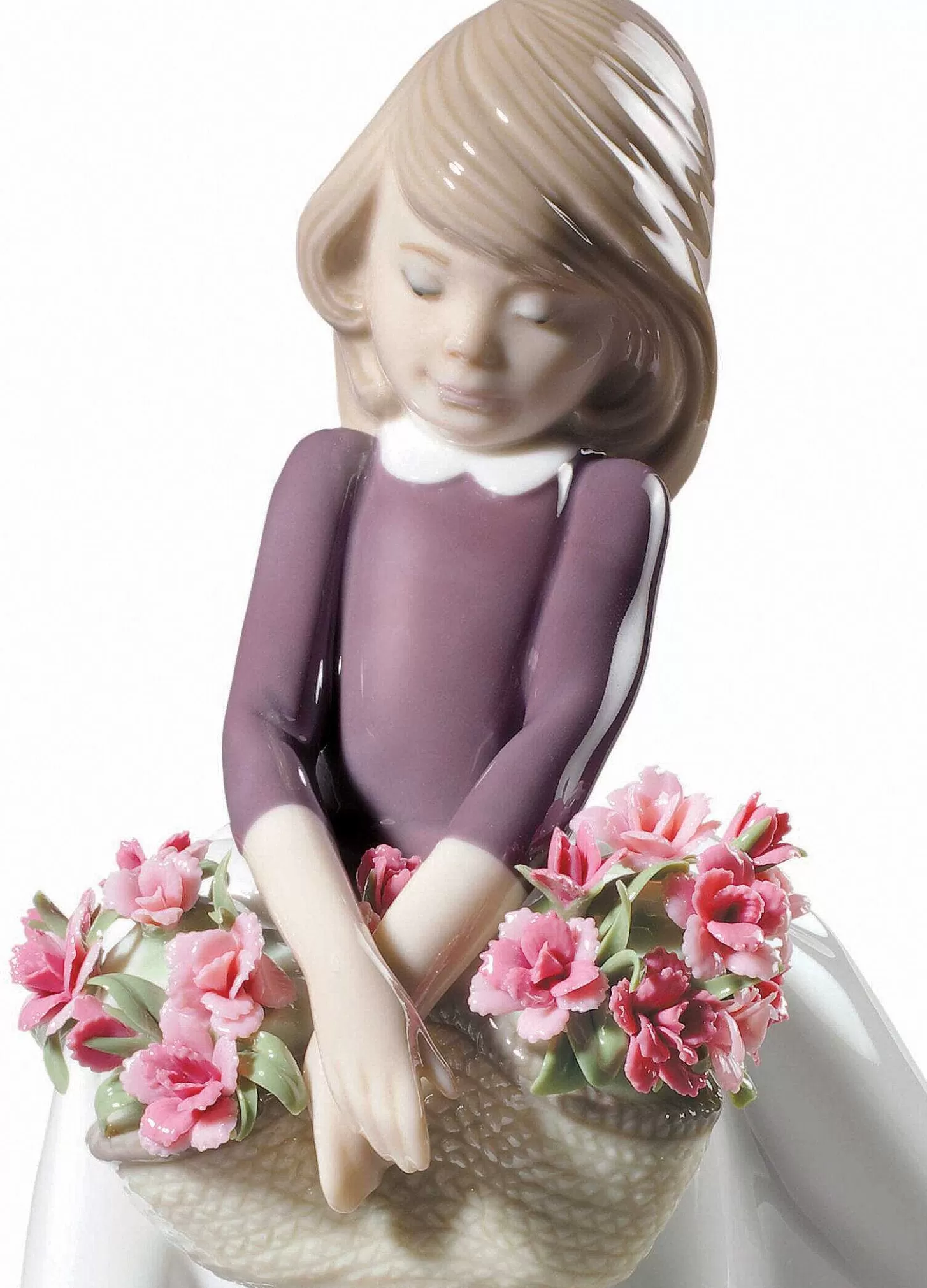 Lladró May Flowers Girl Figurine. Special Version^ Children