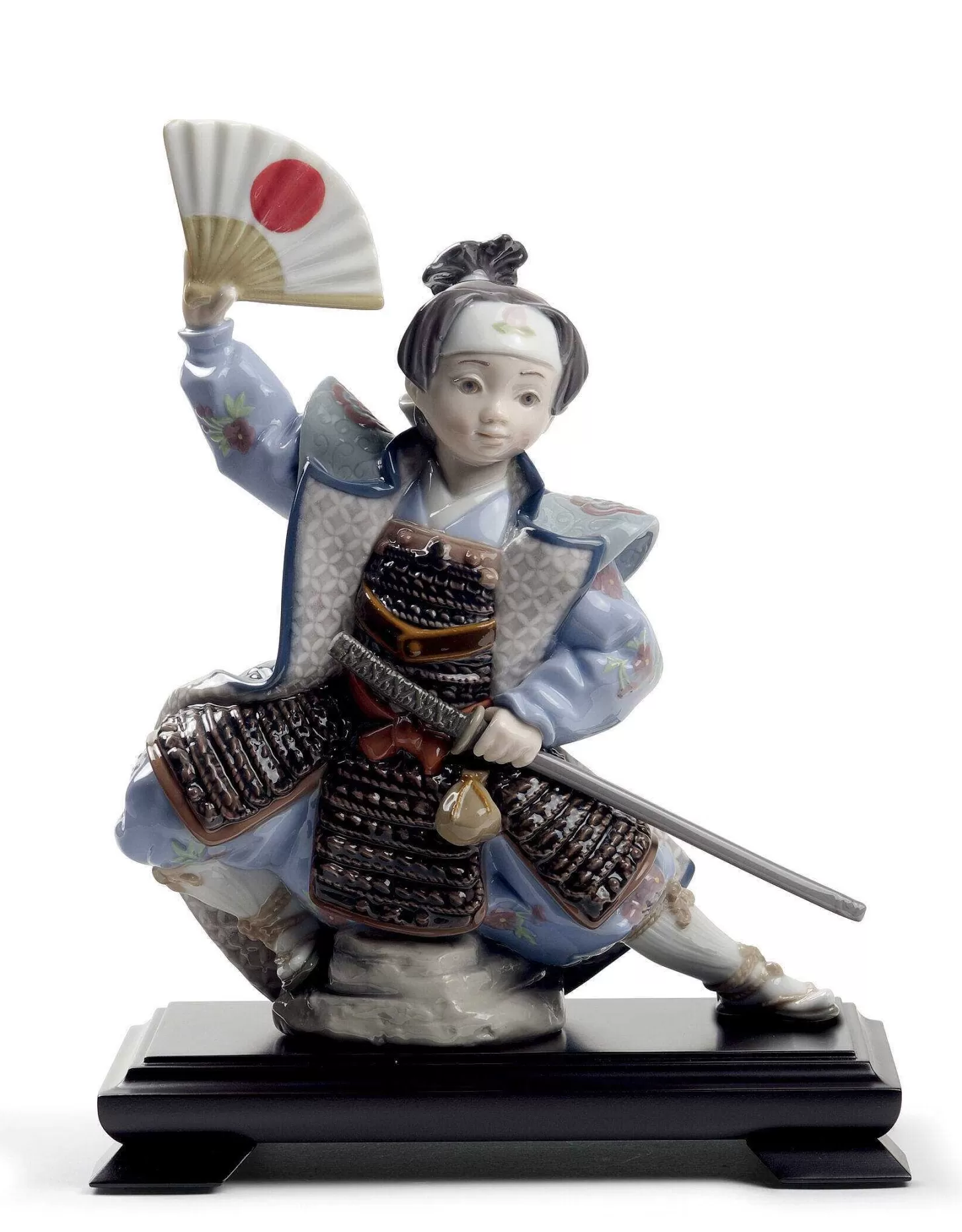 Lladró Momotaro Figurine. Limited Edition^ Japanese Culture