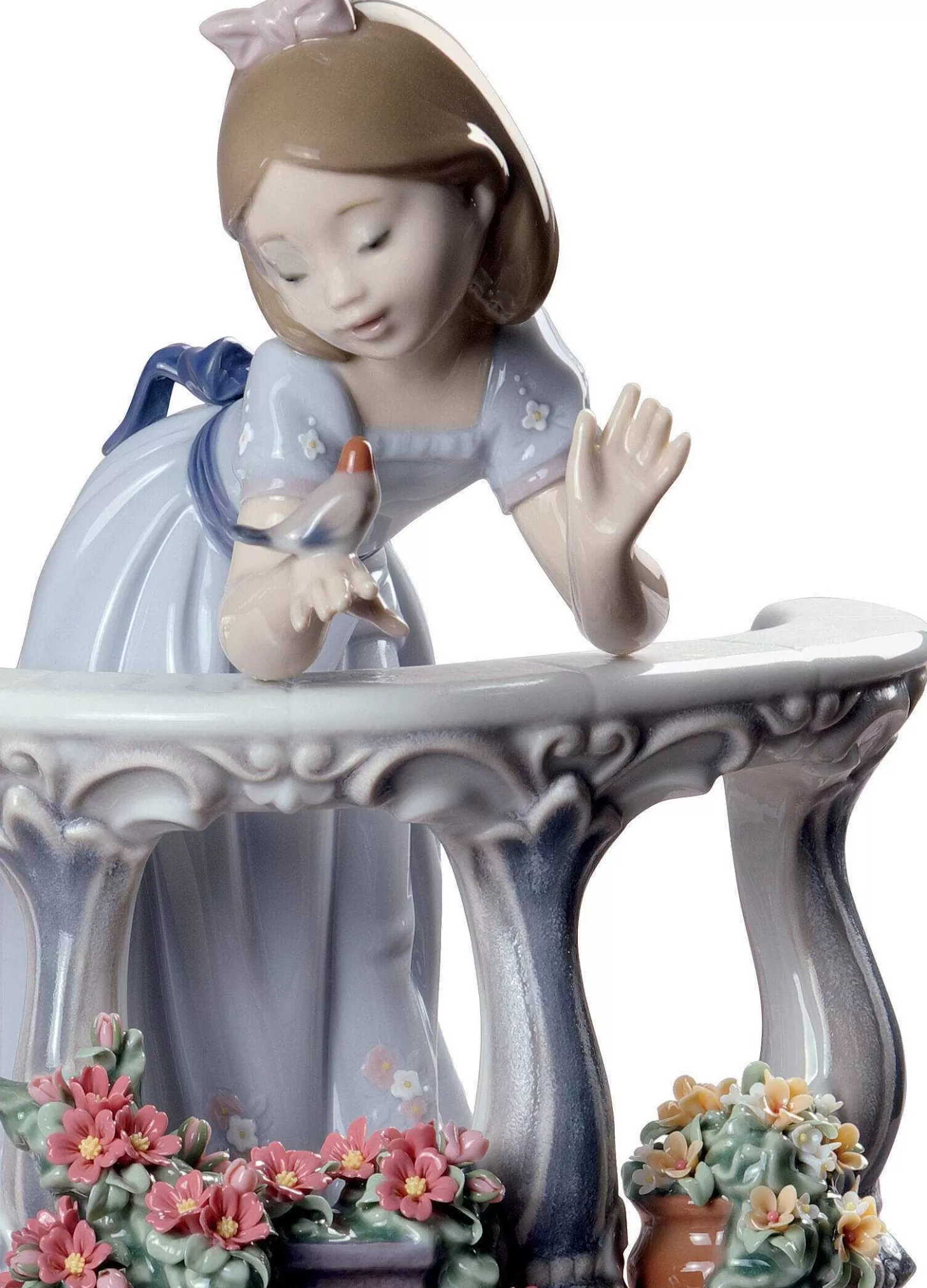 Lladró Morning Song Girl Figurine. Special Edition^ Children