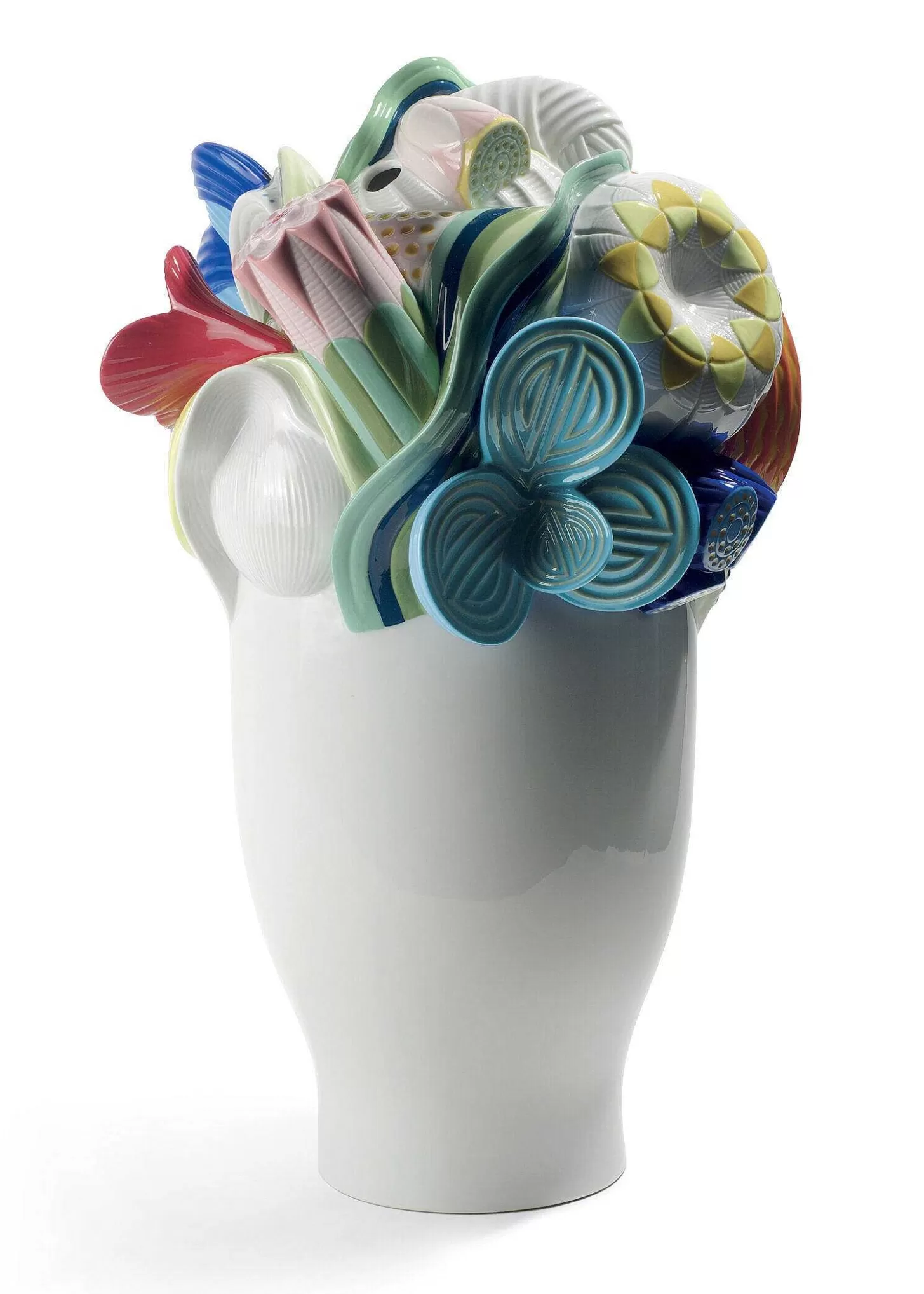 Lladró Naturofantastic Vase. Large Model. Multicolor^ Gifts