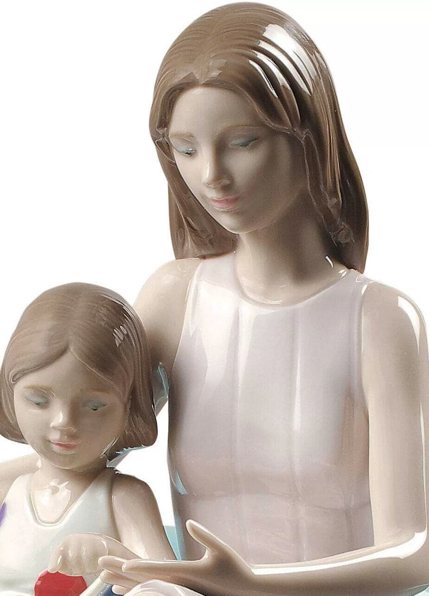 Lladró Our Reading Moment Mother Figurine^ Heritage