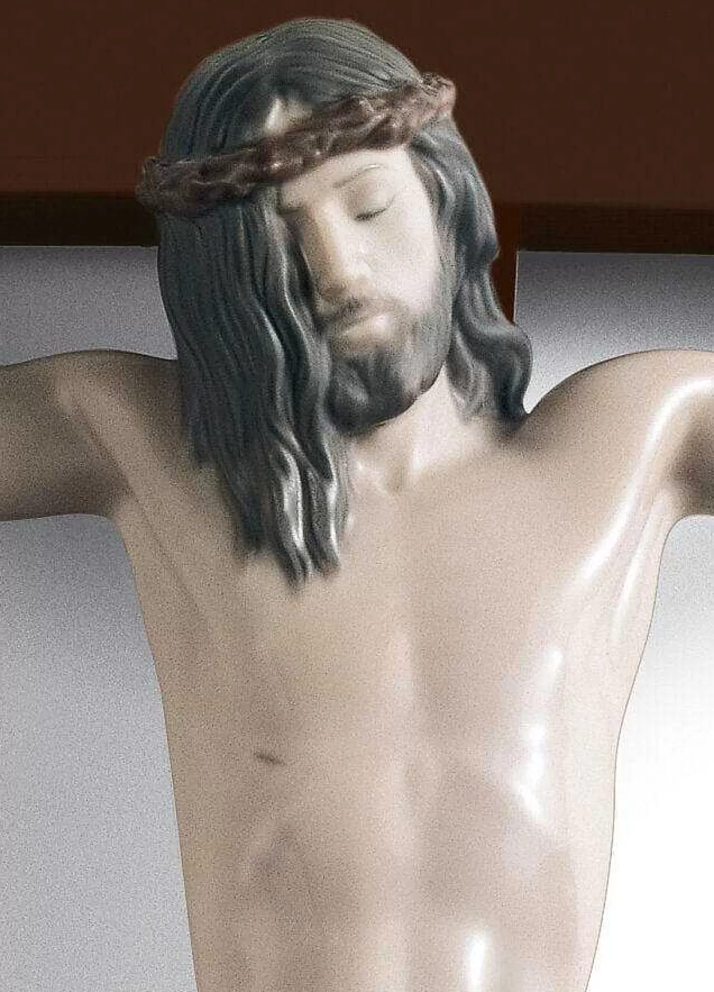 Lladró Our Saviour Crucifix Figurine Wall Art^ Christianity