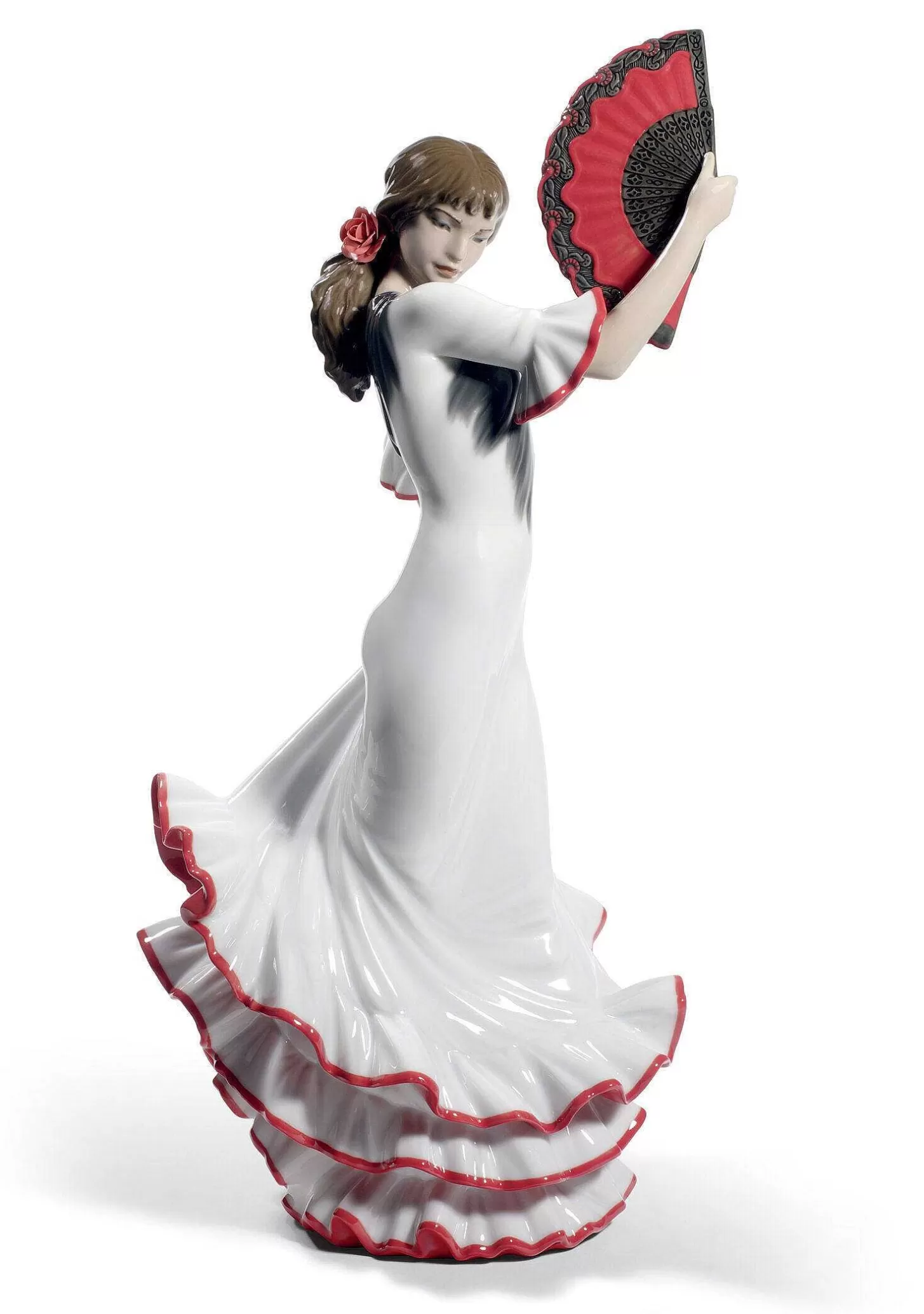 Lladró Passion And Soul Flamenco Woman Figurine. 60Th Anniversary. Red^ Women
