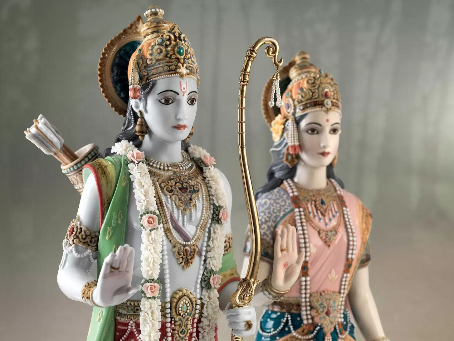 Lladró Rama And Sita Sculpture. Limited Edition^ Love