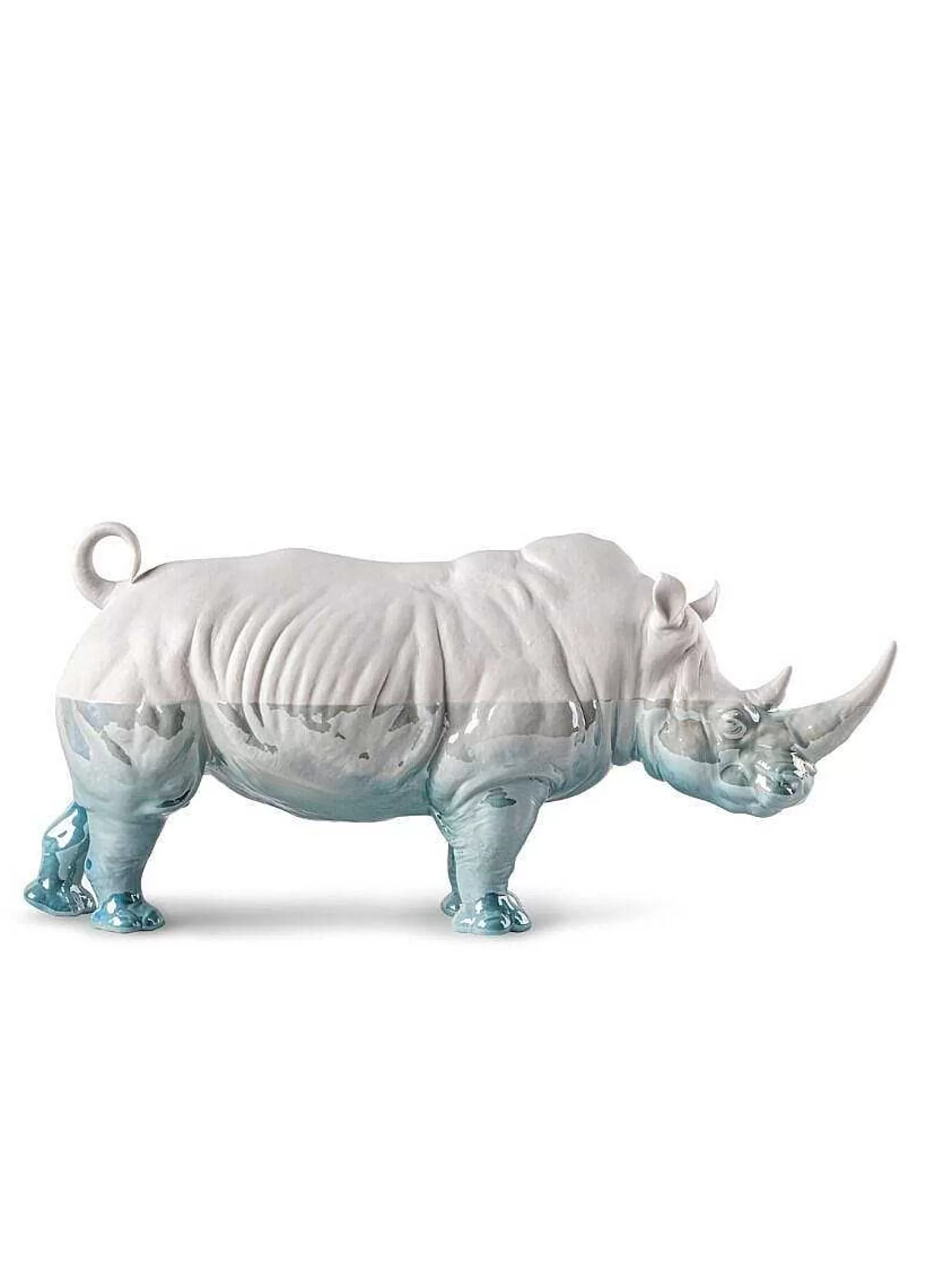 Lladró Rhino - Underwater Sculpture^ Gifts