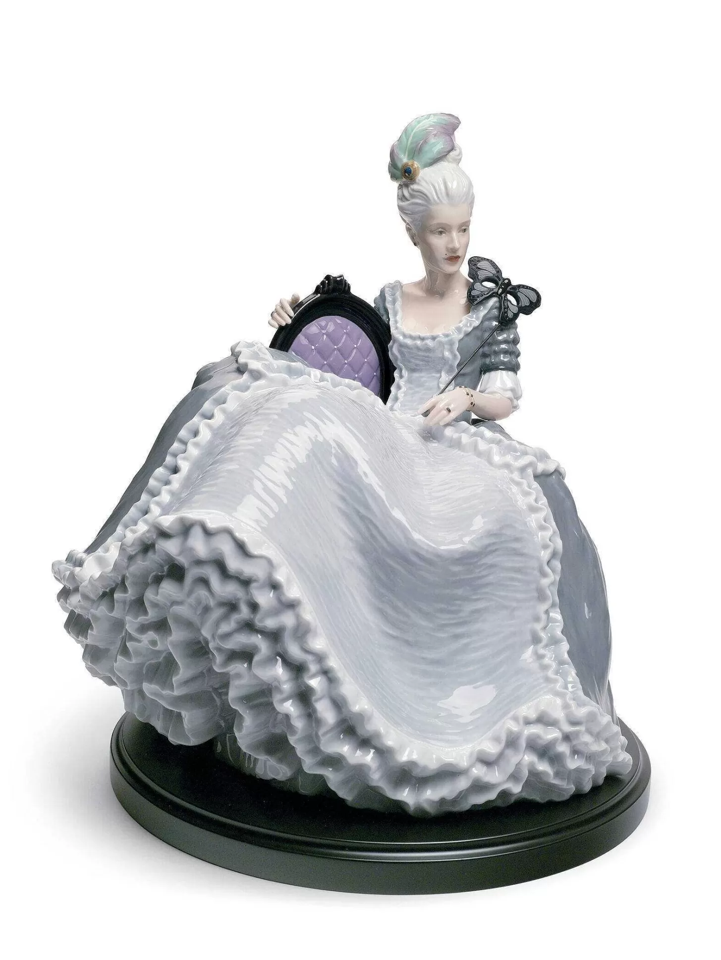 Lladró Rococo Lady At The Ball Figurine^ Women