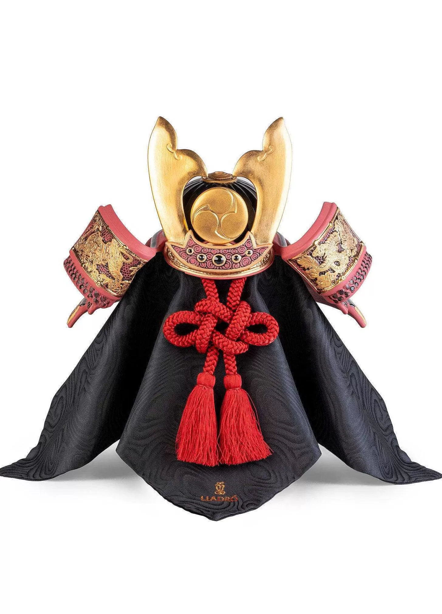 Lladró Samurai Helmet Figurine^ Japanese Culture