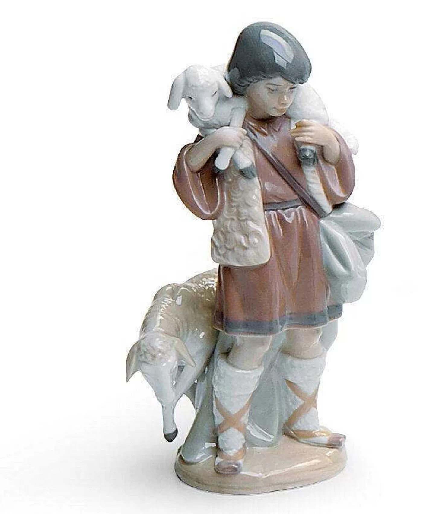 Lladró Shepherd Boy Nativity Figurine^ Christianity