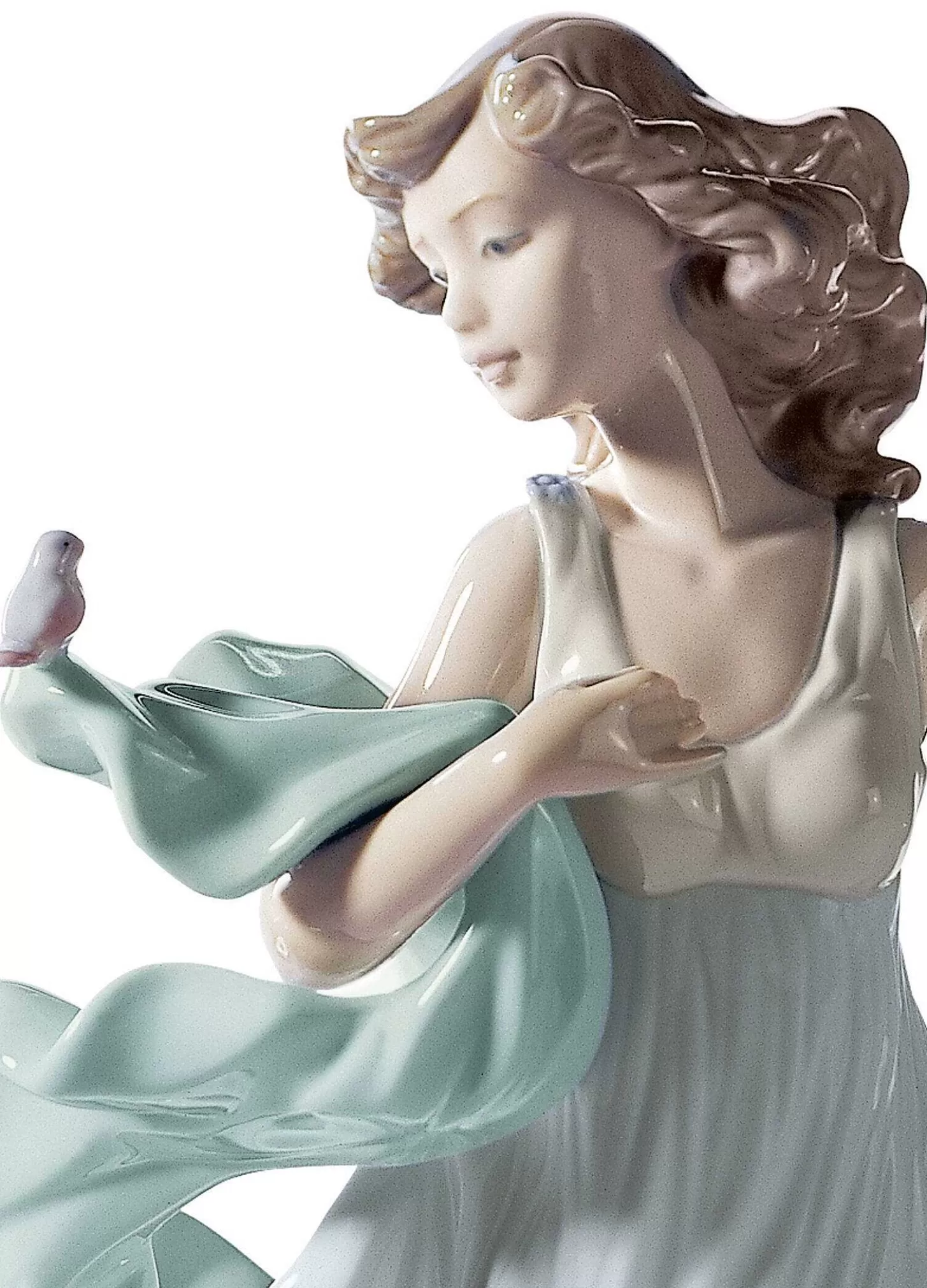 Lladró Summer Serenade Woman Figurine^ Heritage